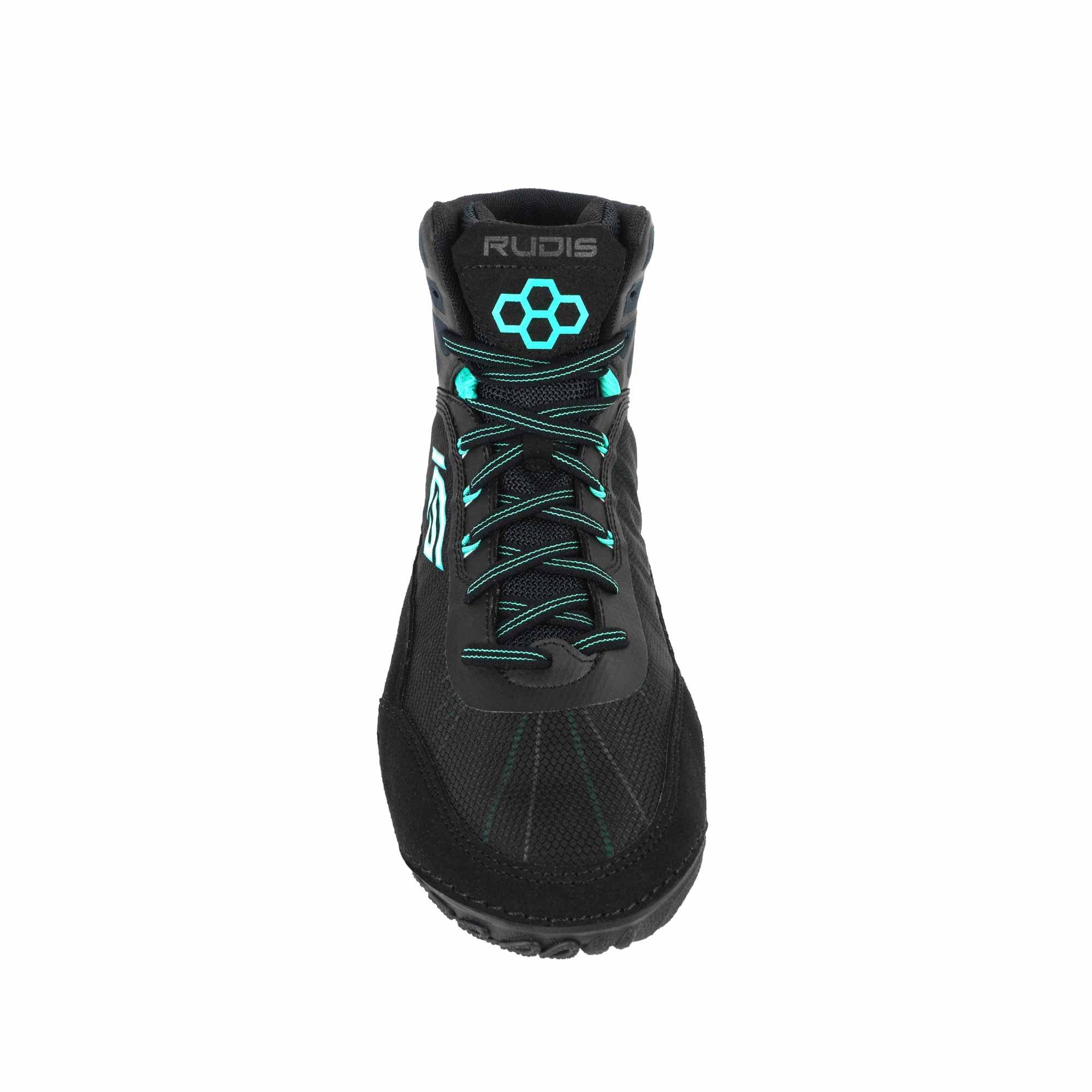 teal wrestling shoes