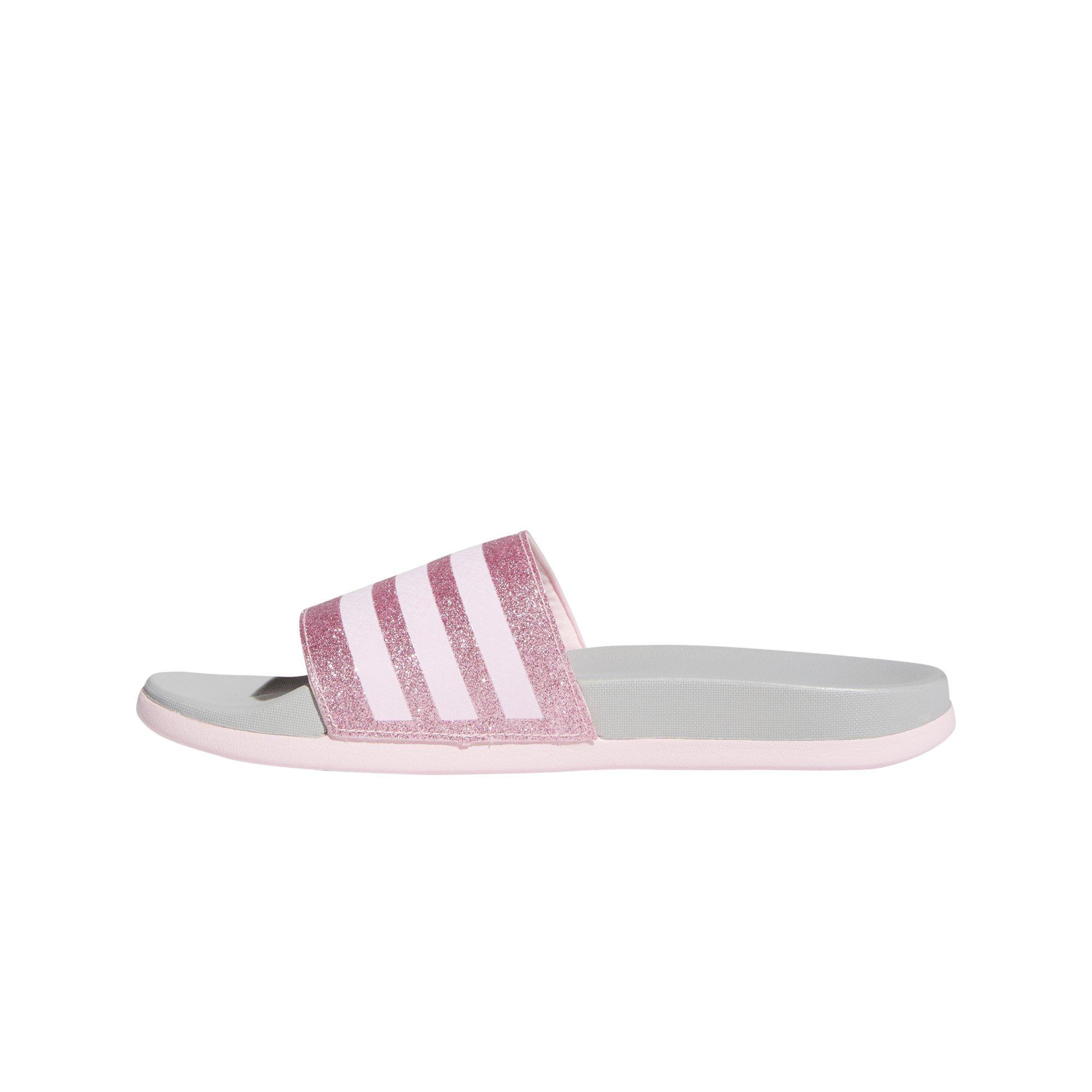 adidas adilette clear pink