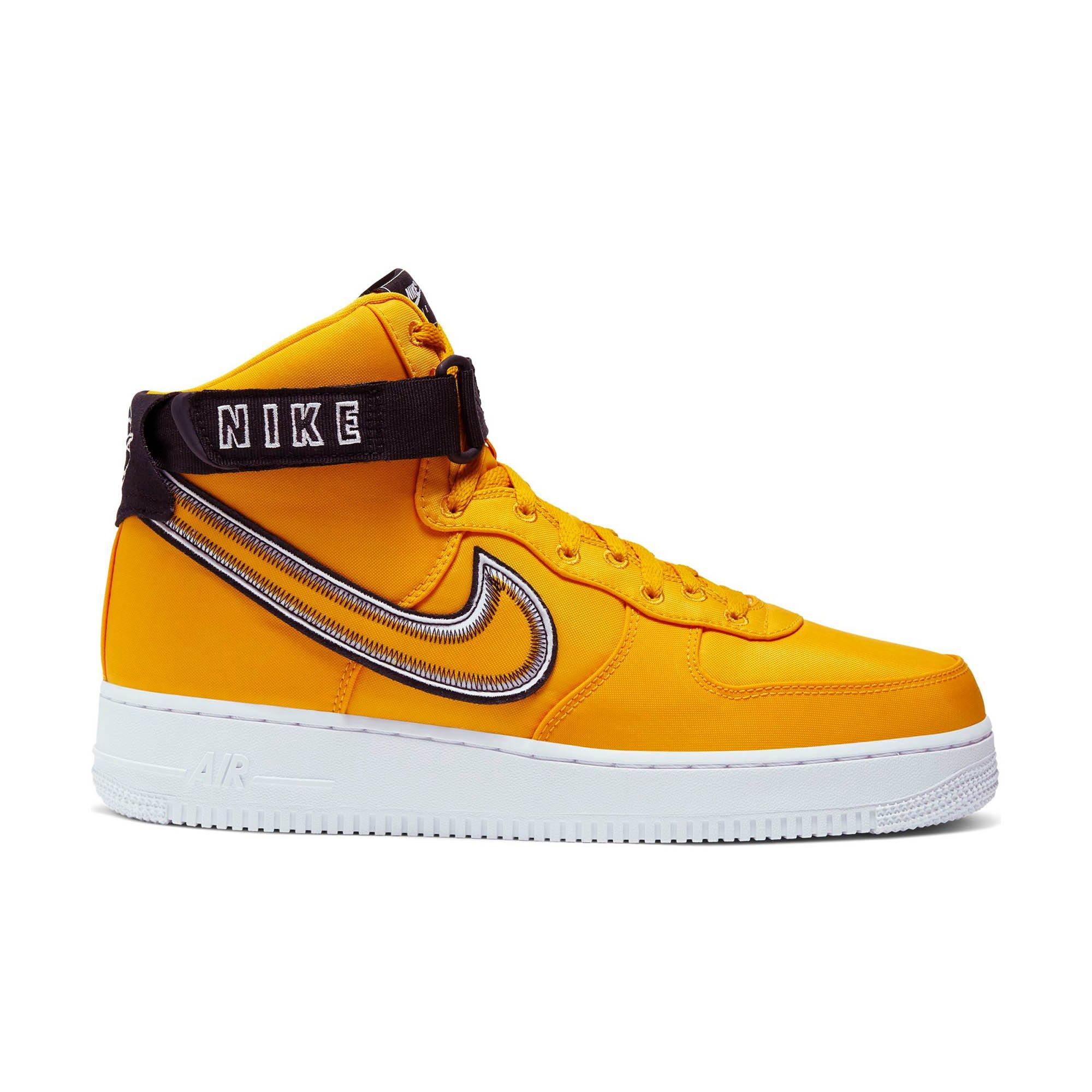 nike air force 1 high top with strap on back