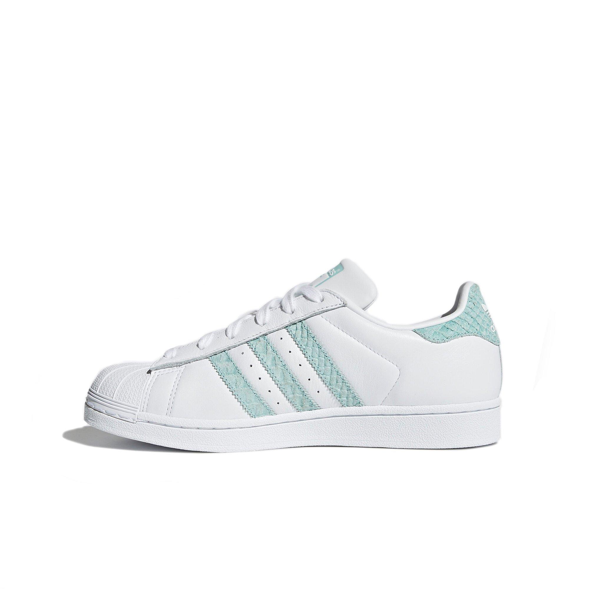 turquoise superstar adidas