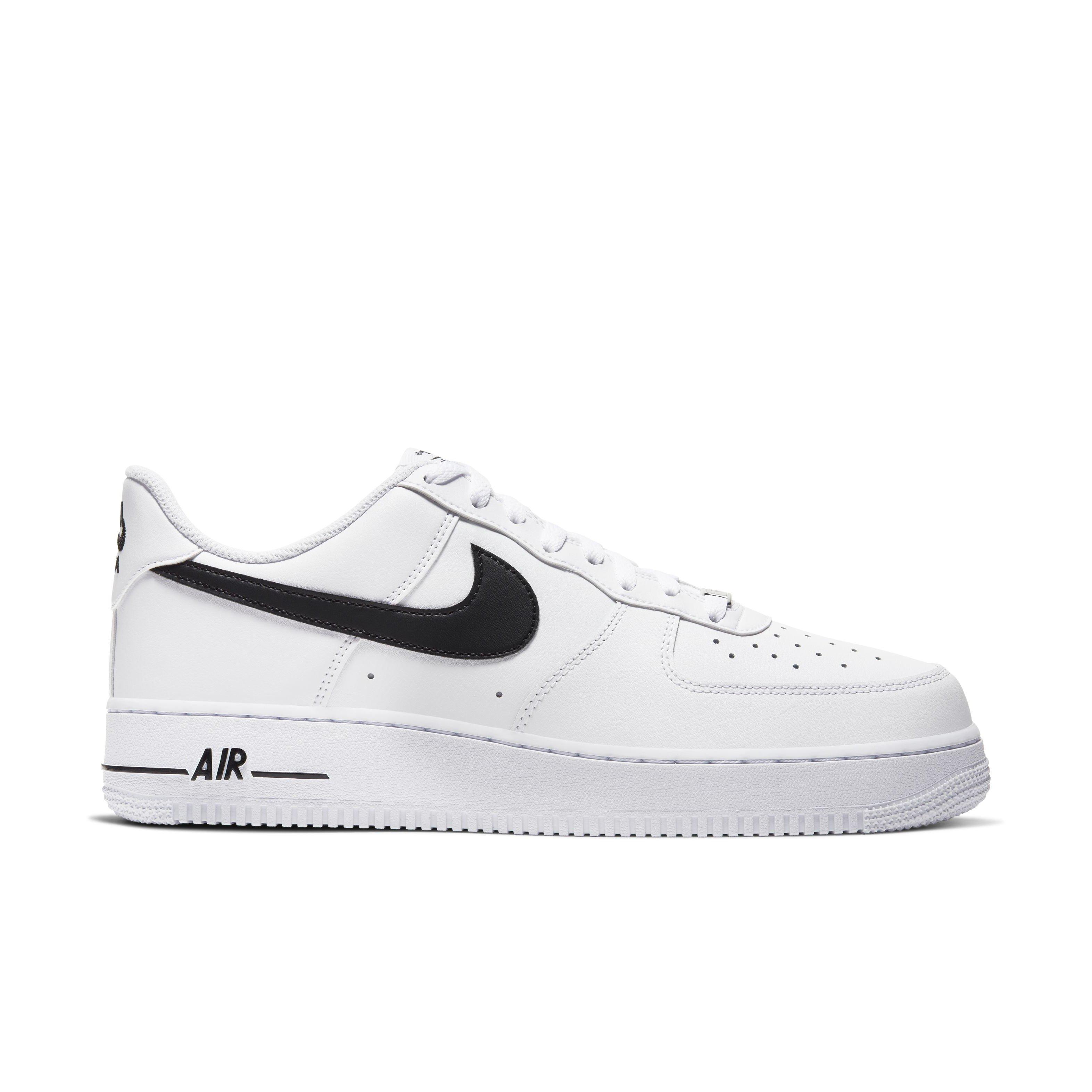 air force 1 black and white mens