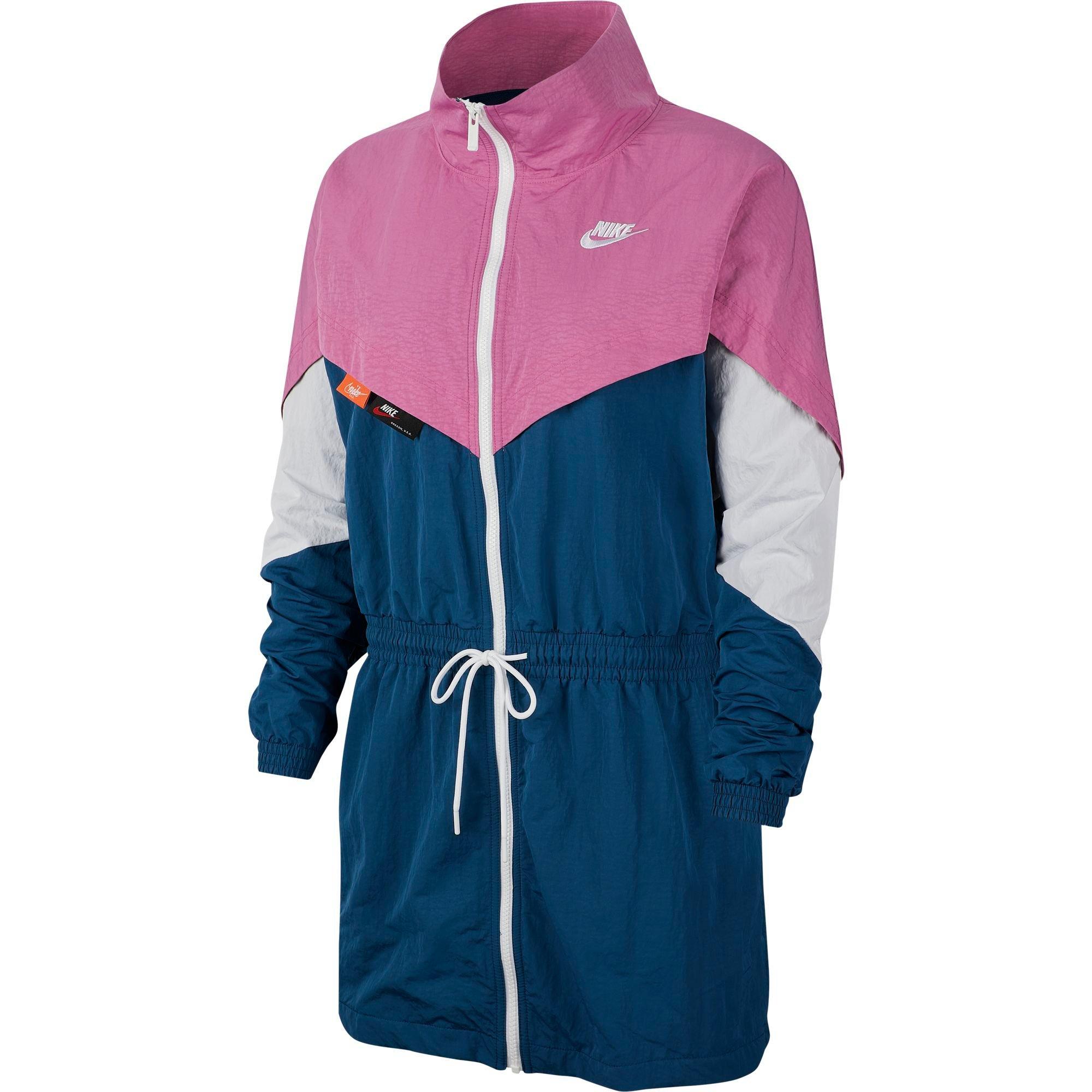 women's nike sportswear woven long track jacket