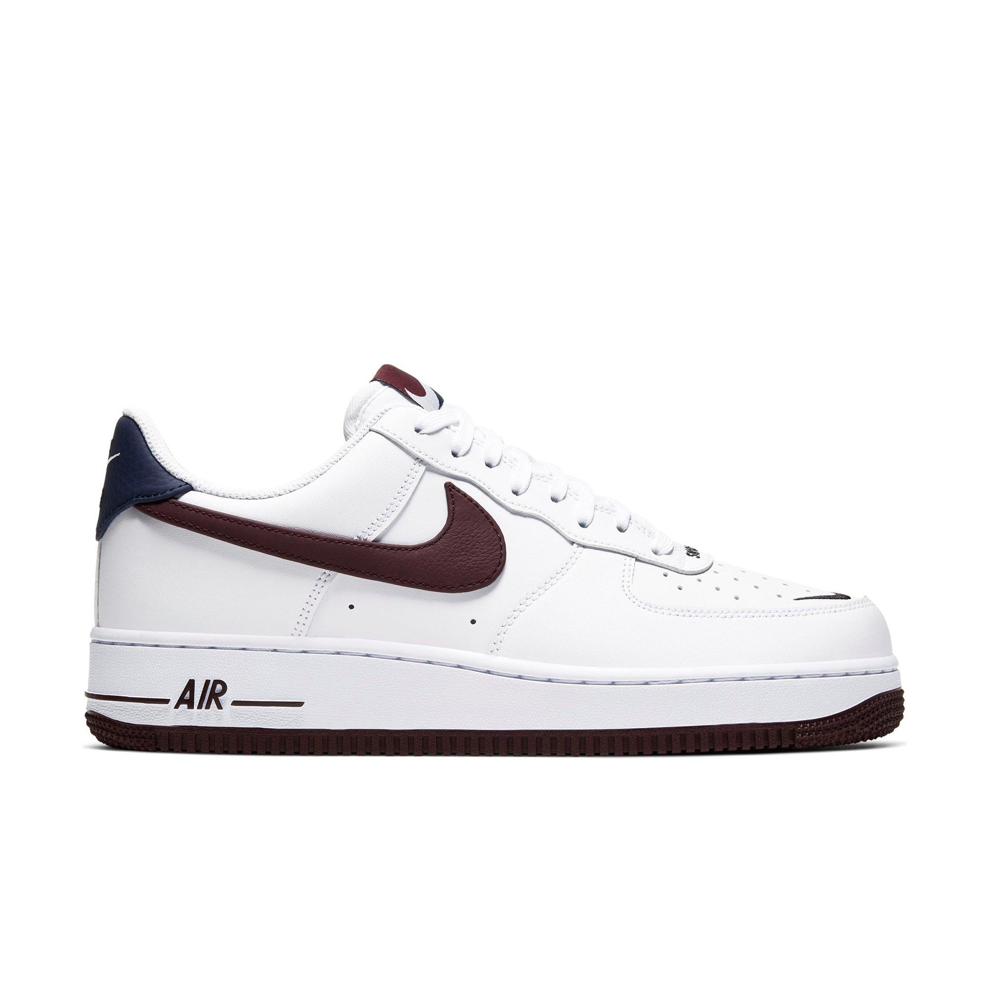 nike air force 1 womens maroon