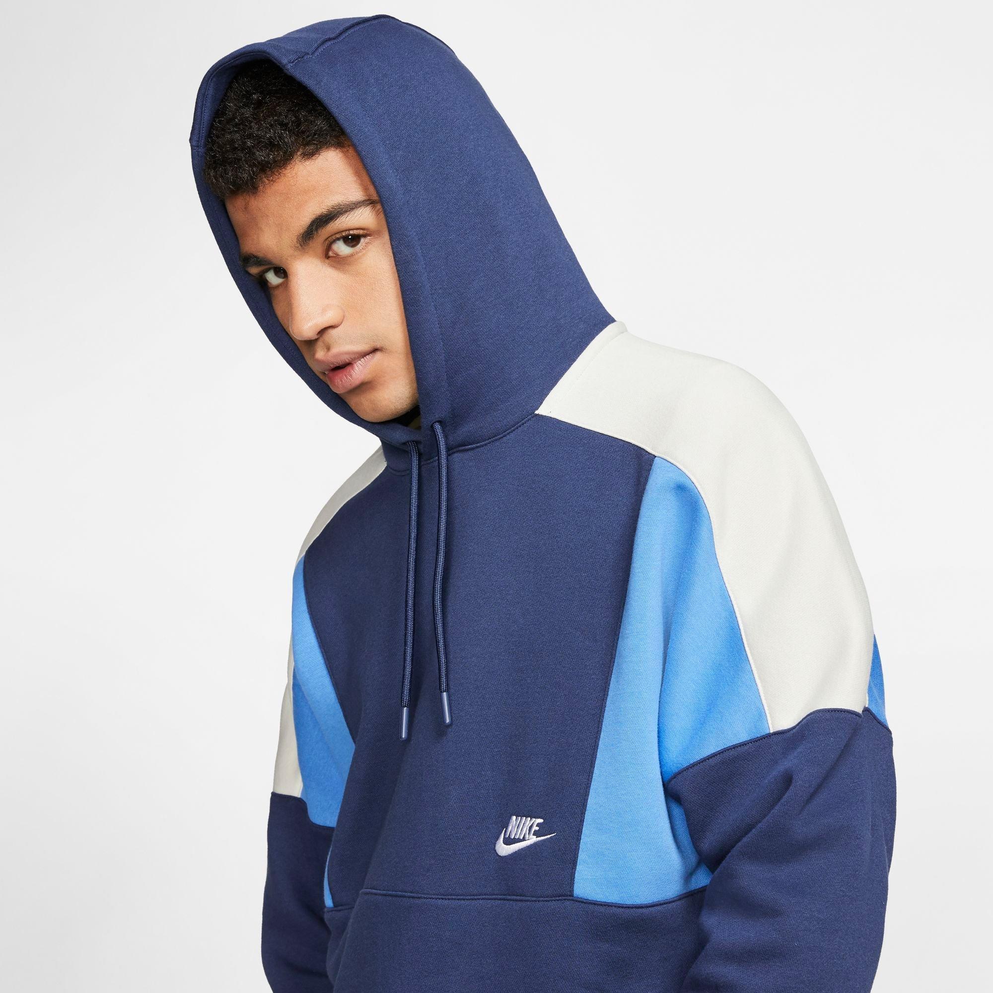 nike colorblock pullover