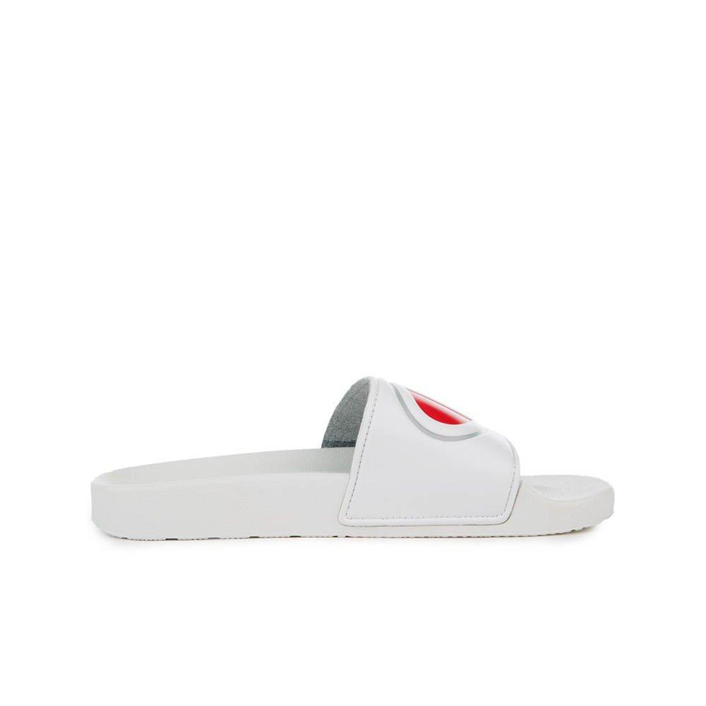 white champion slides