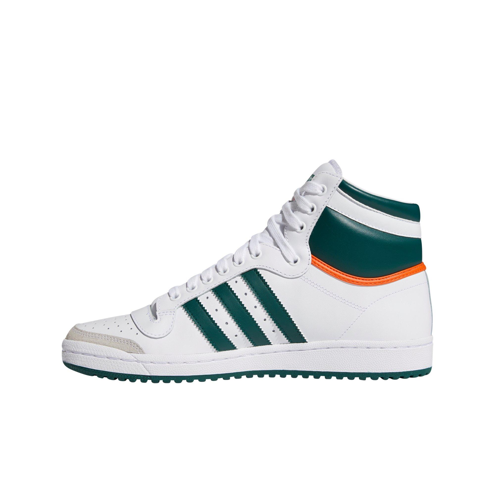 green adidas high tops