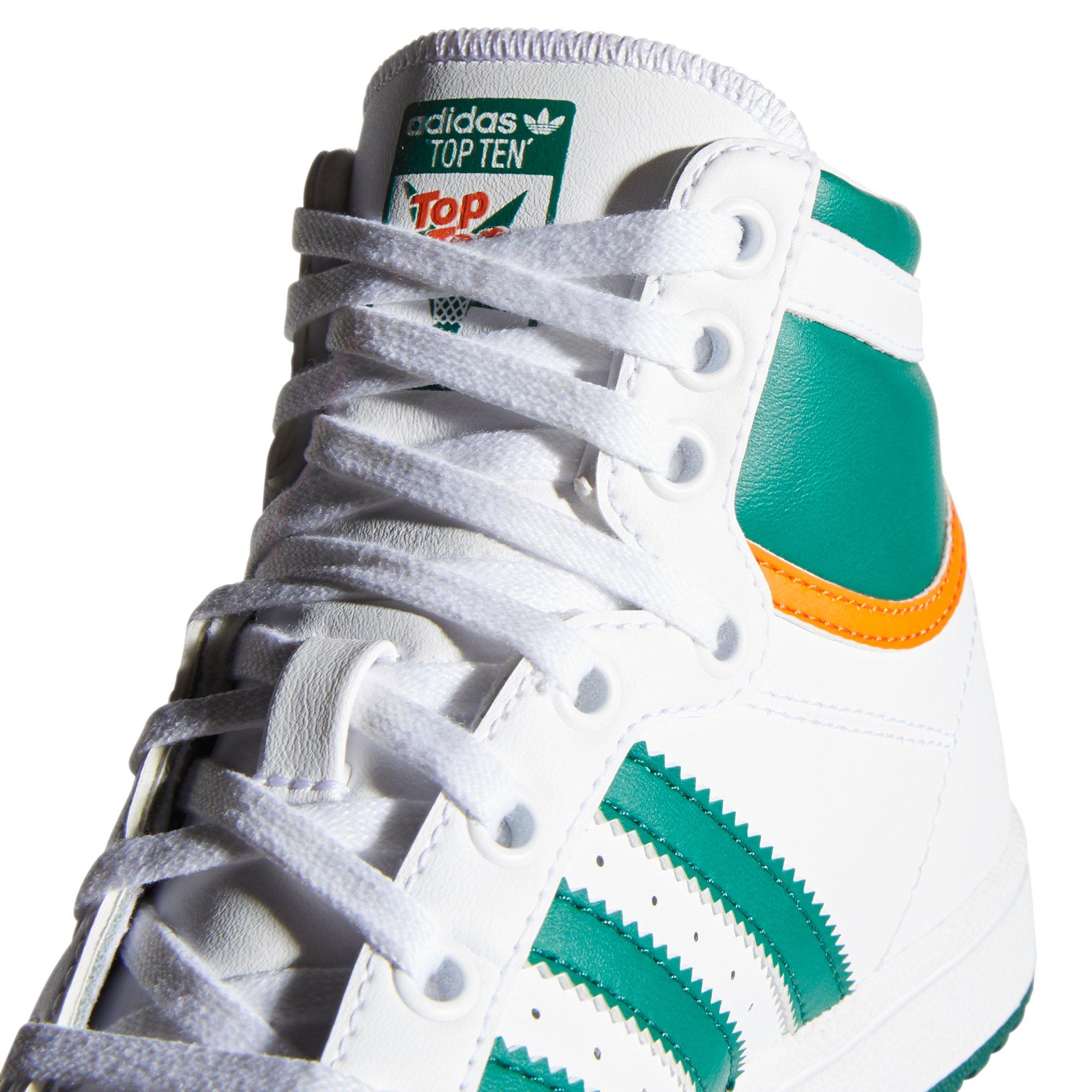 green and white top tens