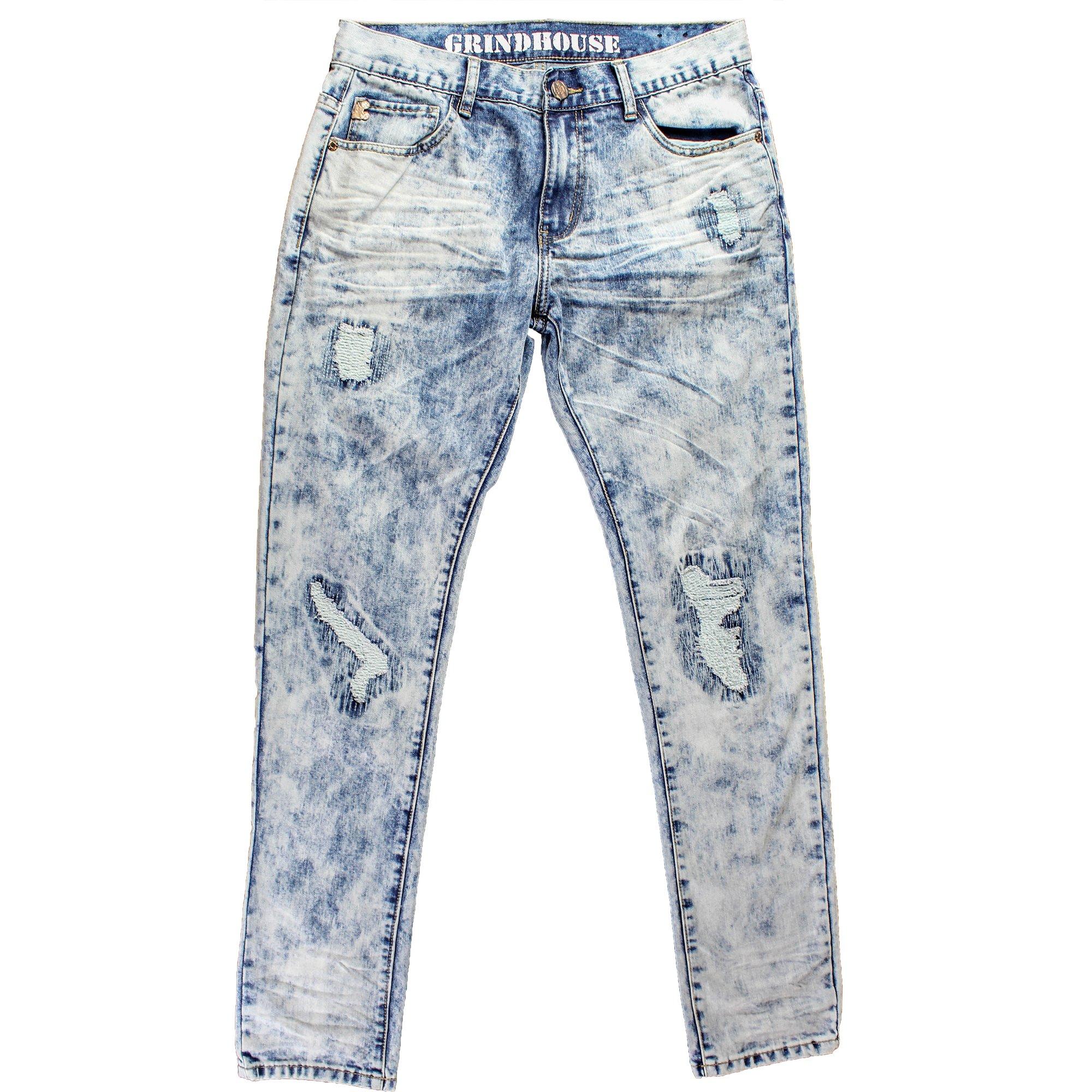 men's bleached jeans