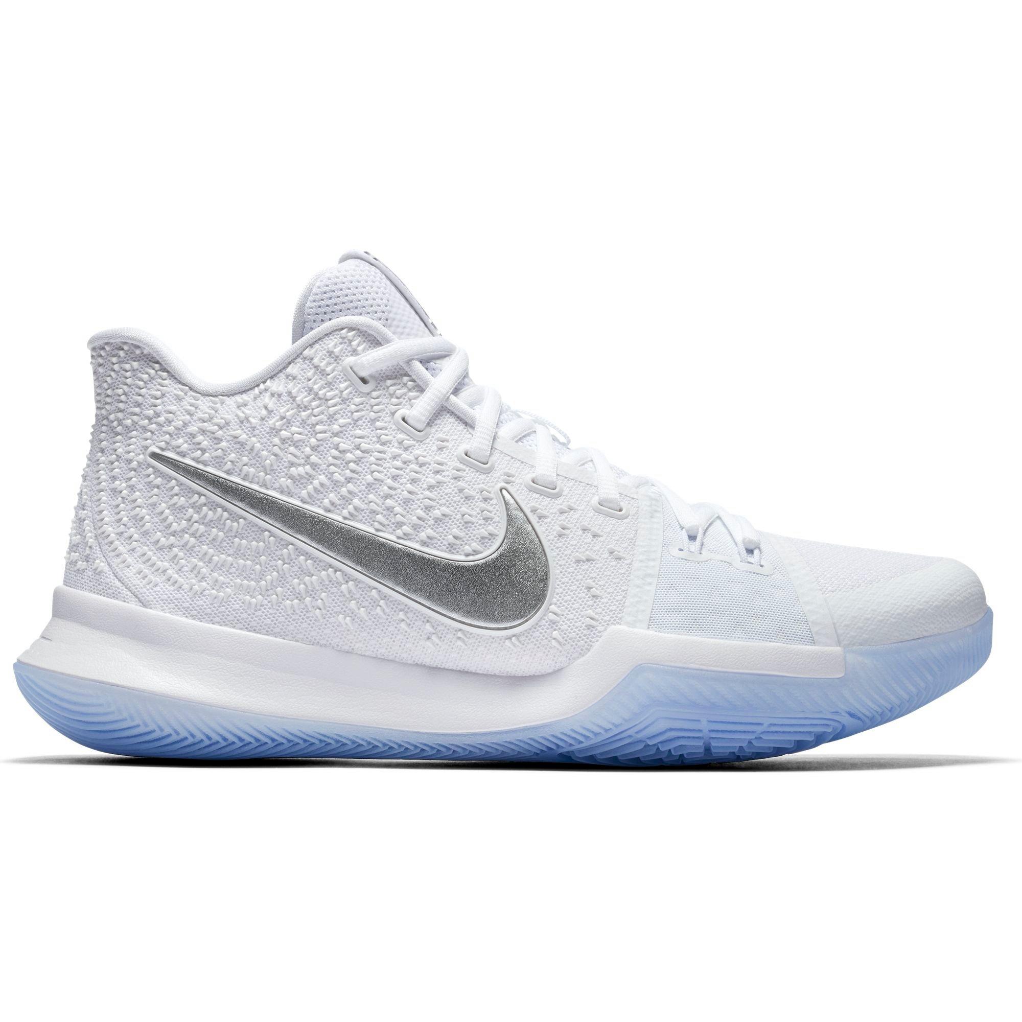 white kyrie basketball shoes