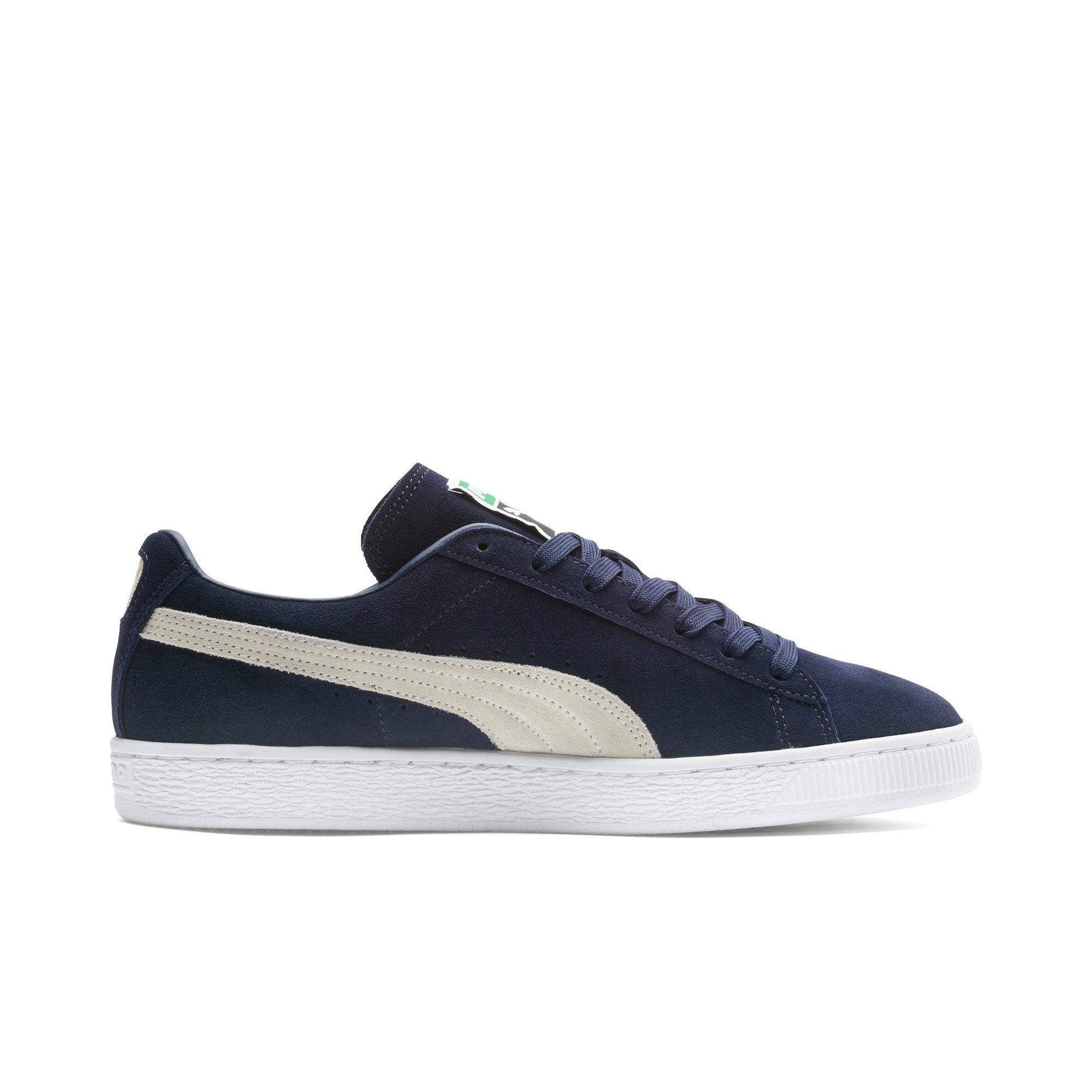 puma suede white mens