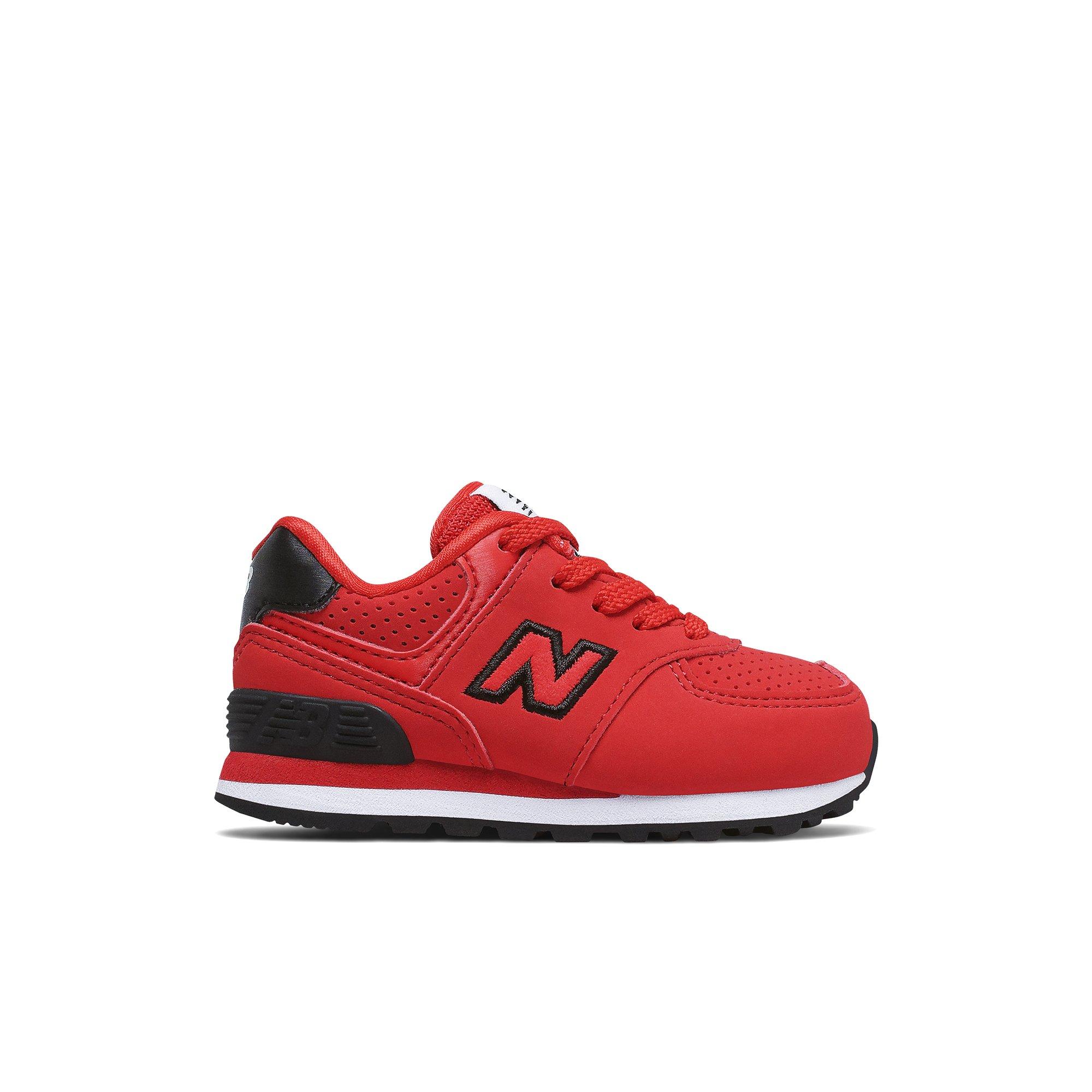new balance 574 kids red