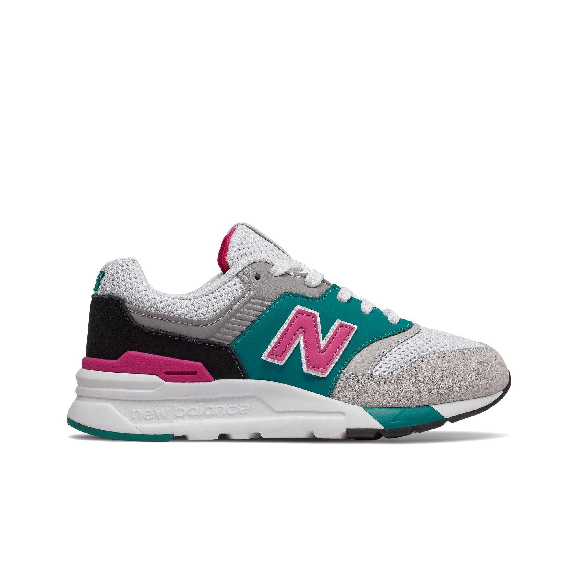 gray and pink new balance