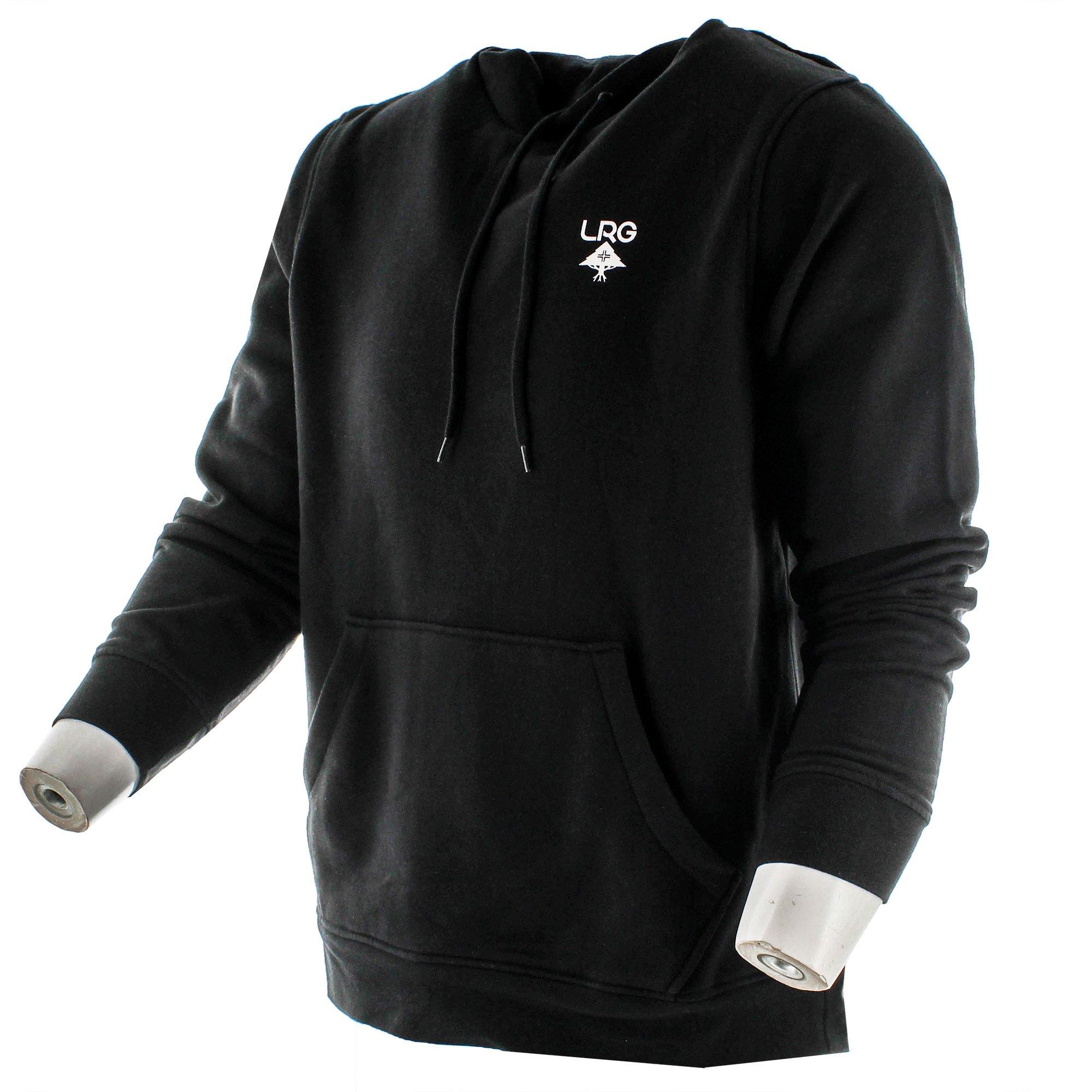 lrg rise up black hoodie