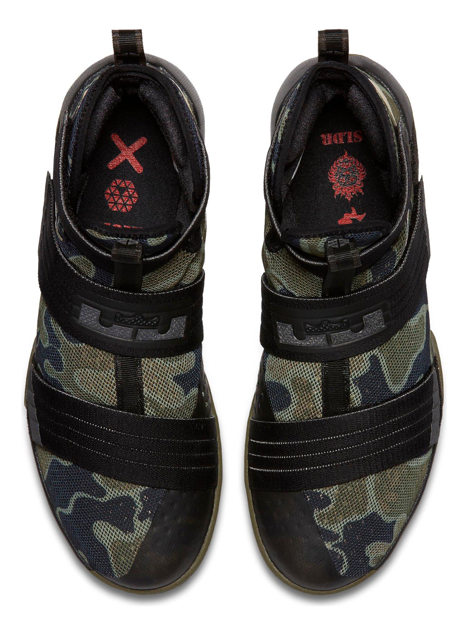 army fatigue lebron james sneakers
