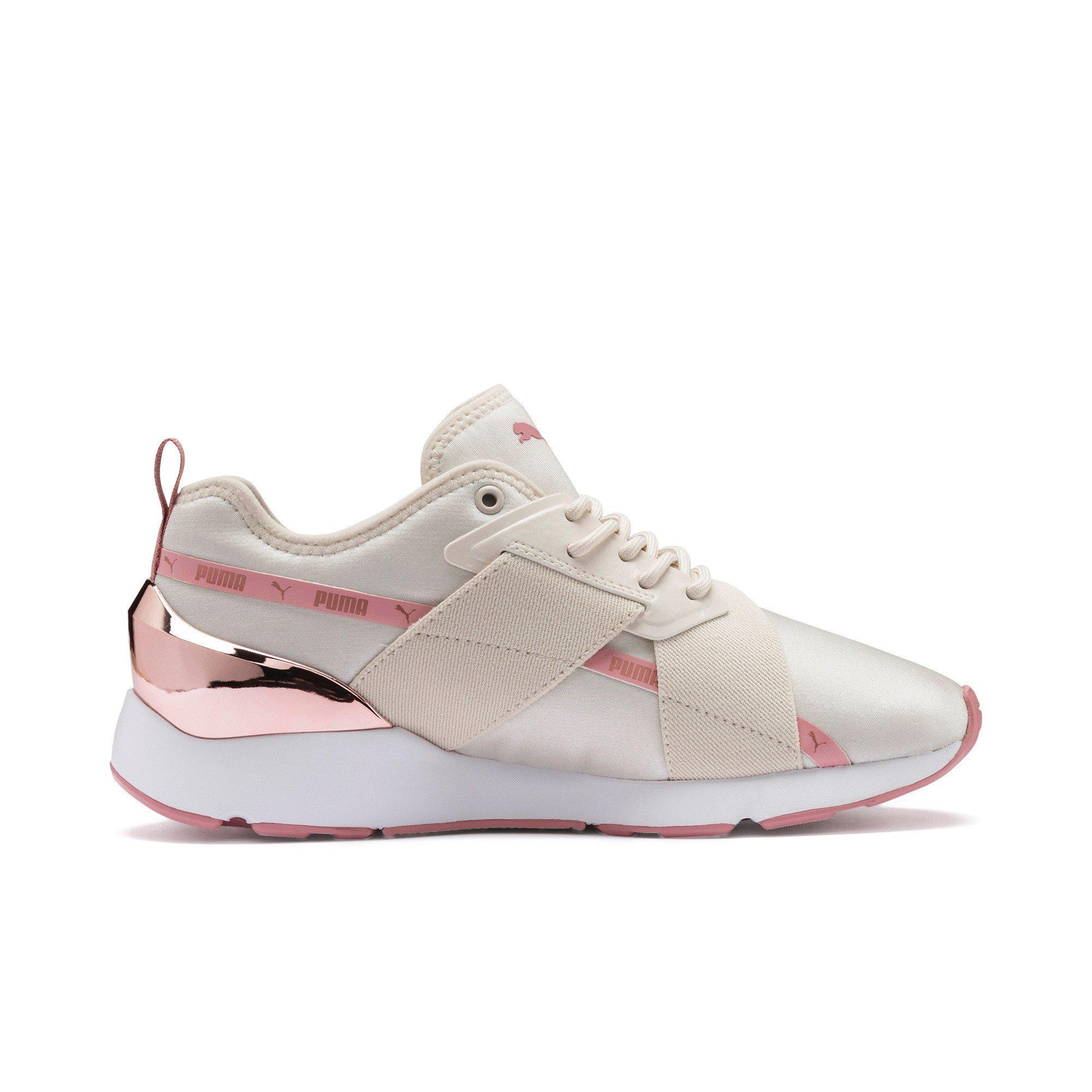 puma muse white gold