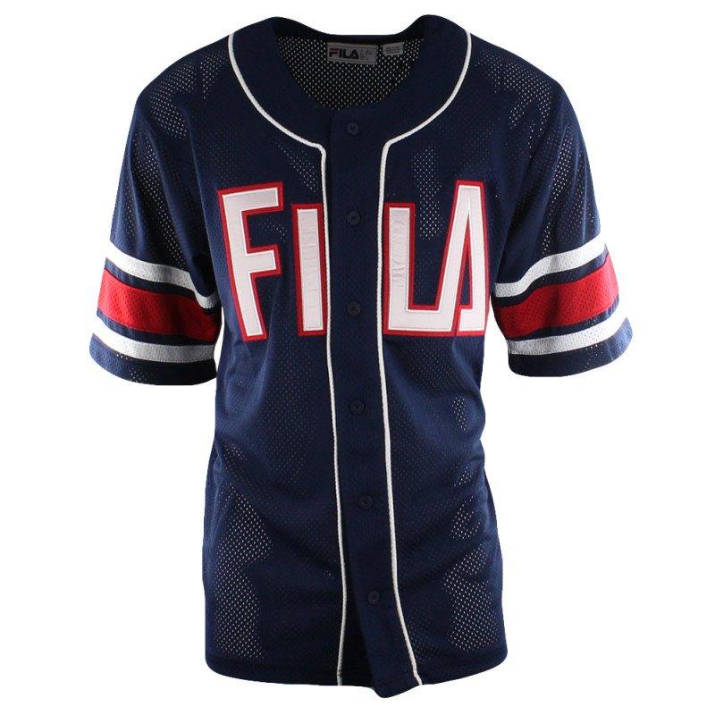 baseball jersey fila