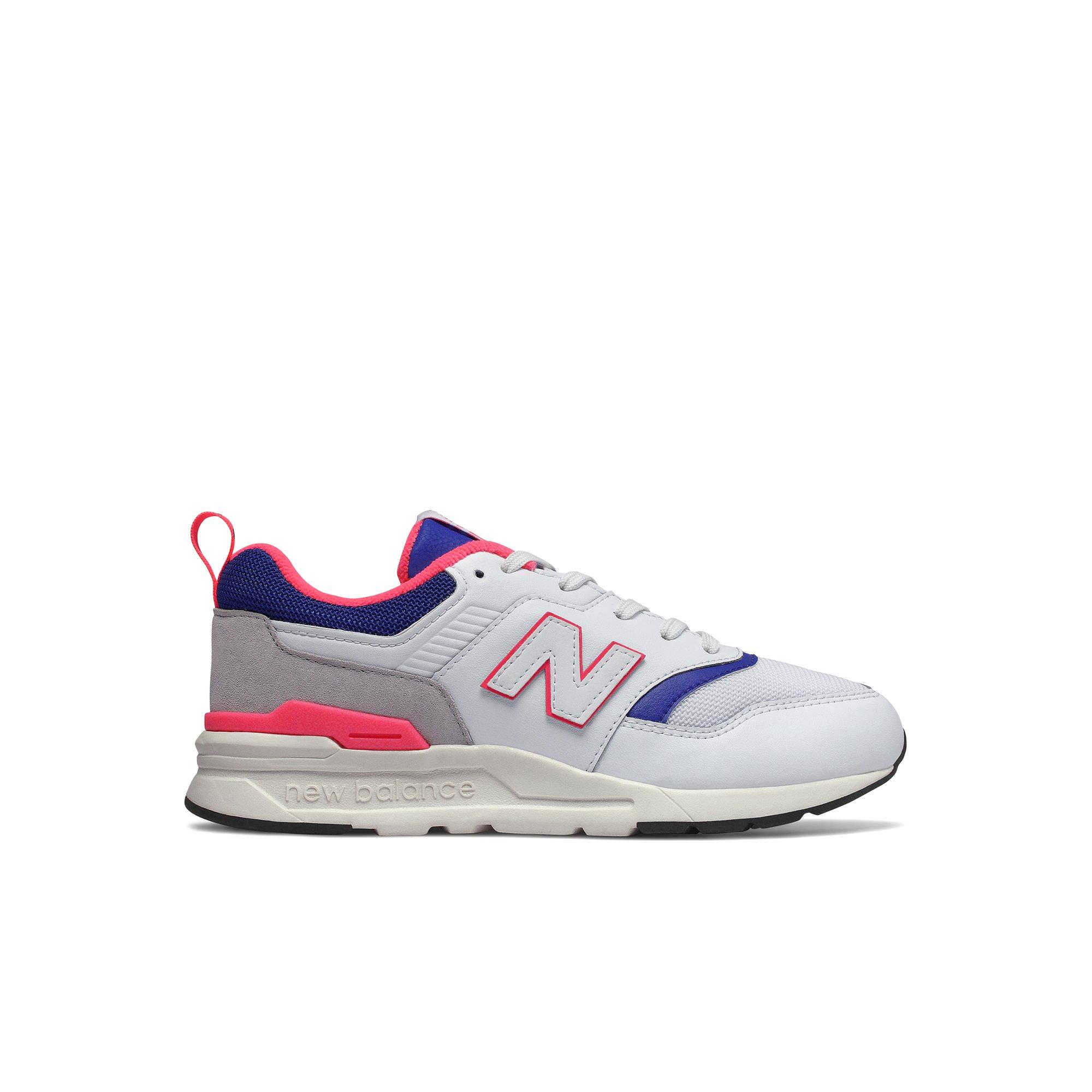 new balance 997 white laser blue