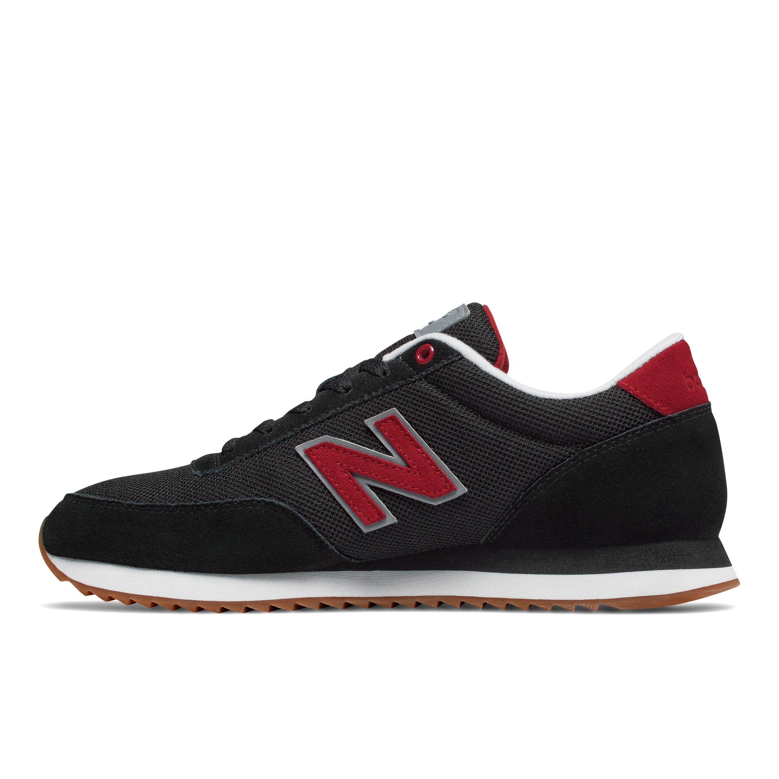 new balance 501 red and black