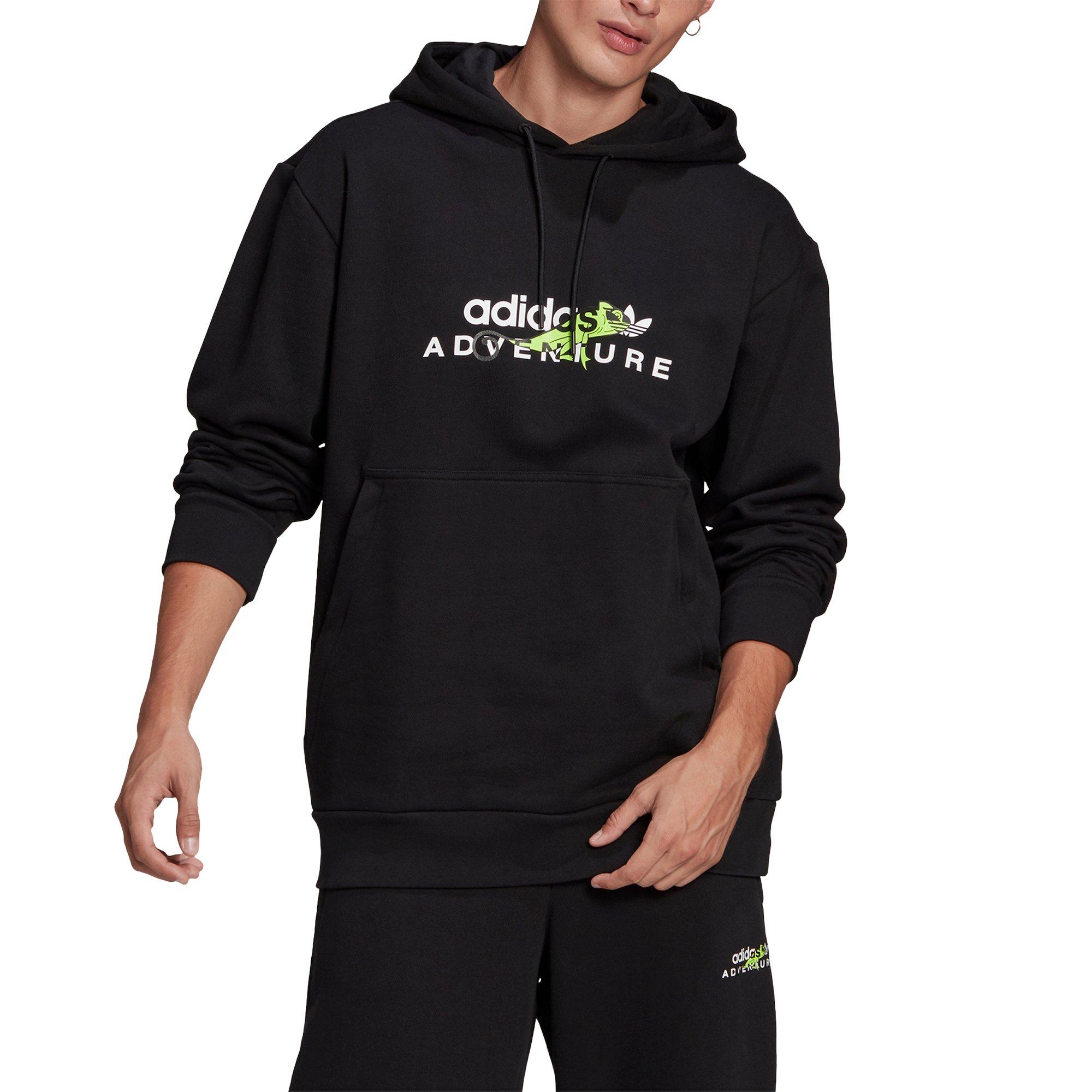 adidas big logo hoodie