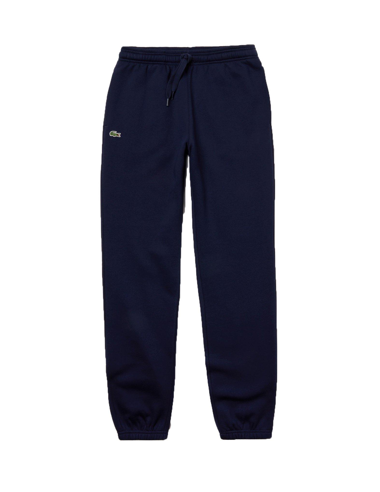 lacoste navy track pants