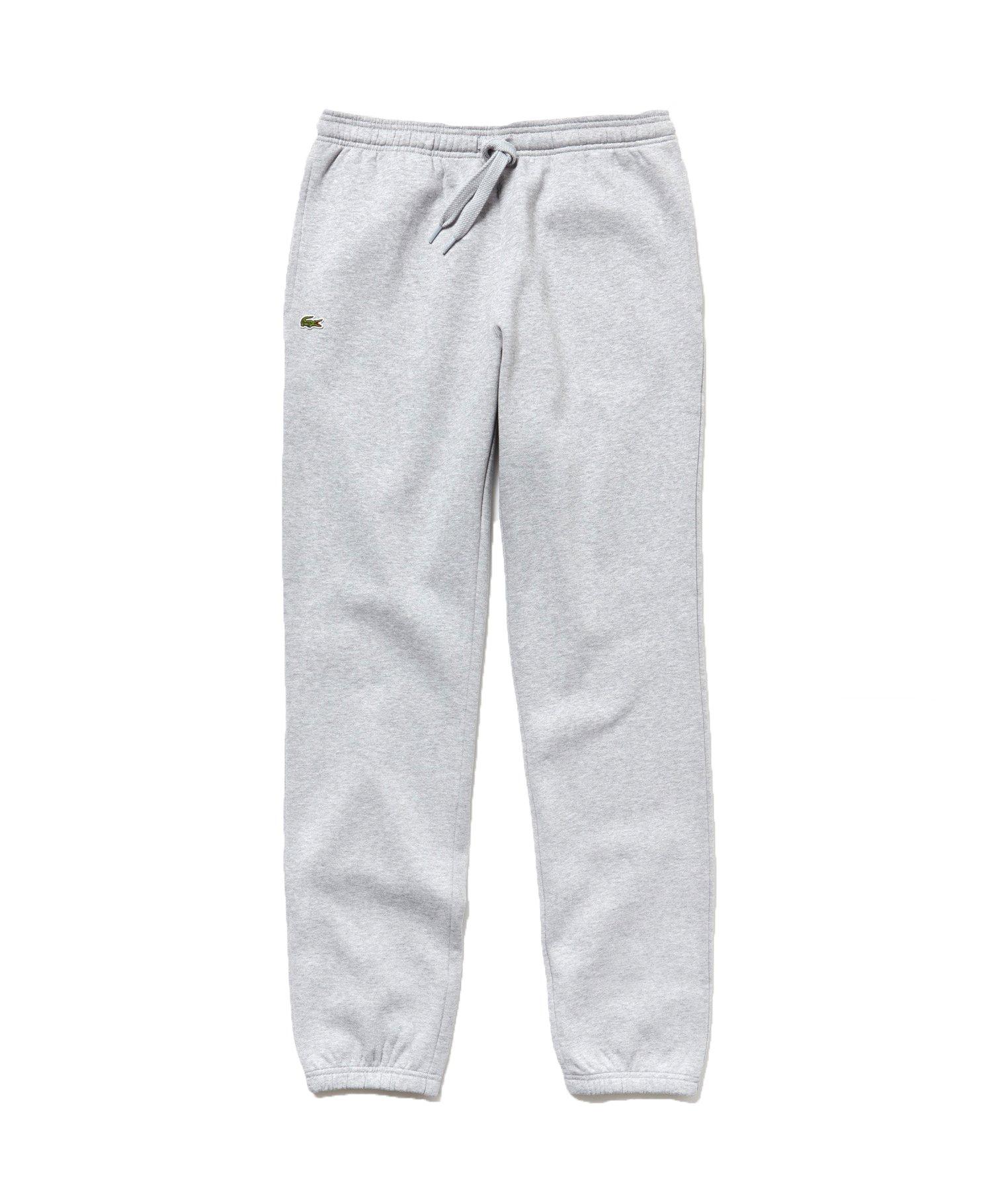 lacoste grey track pants