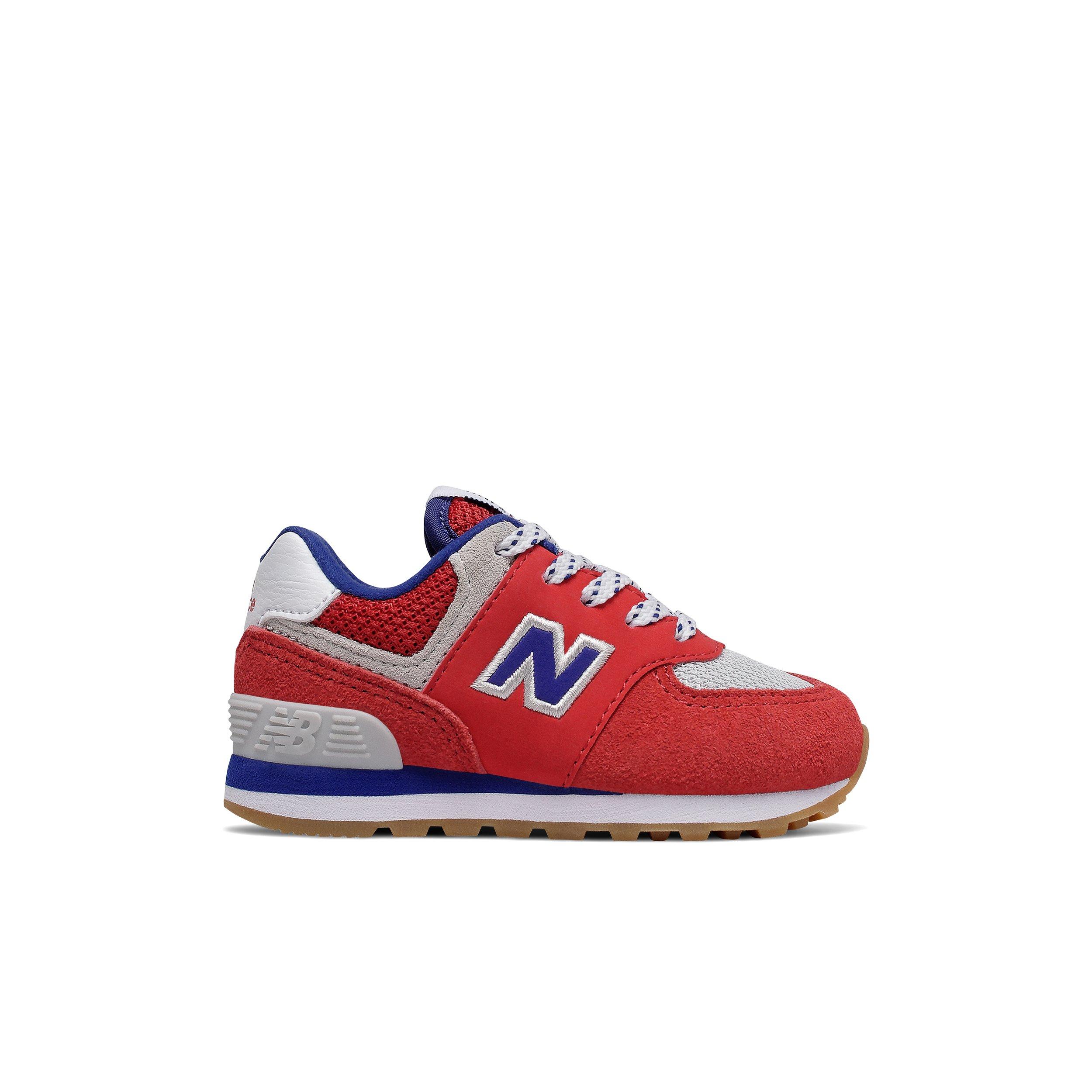 new balance kids red