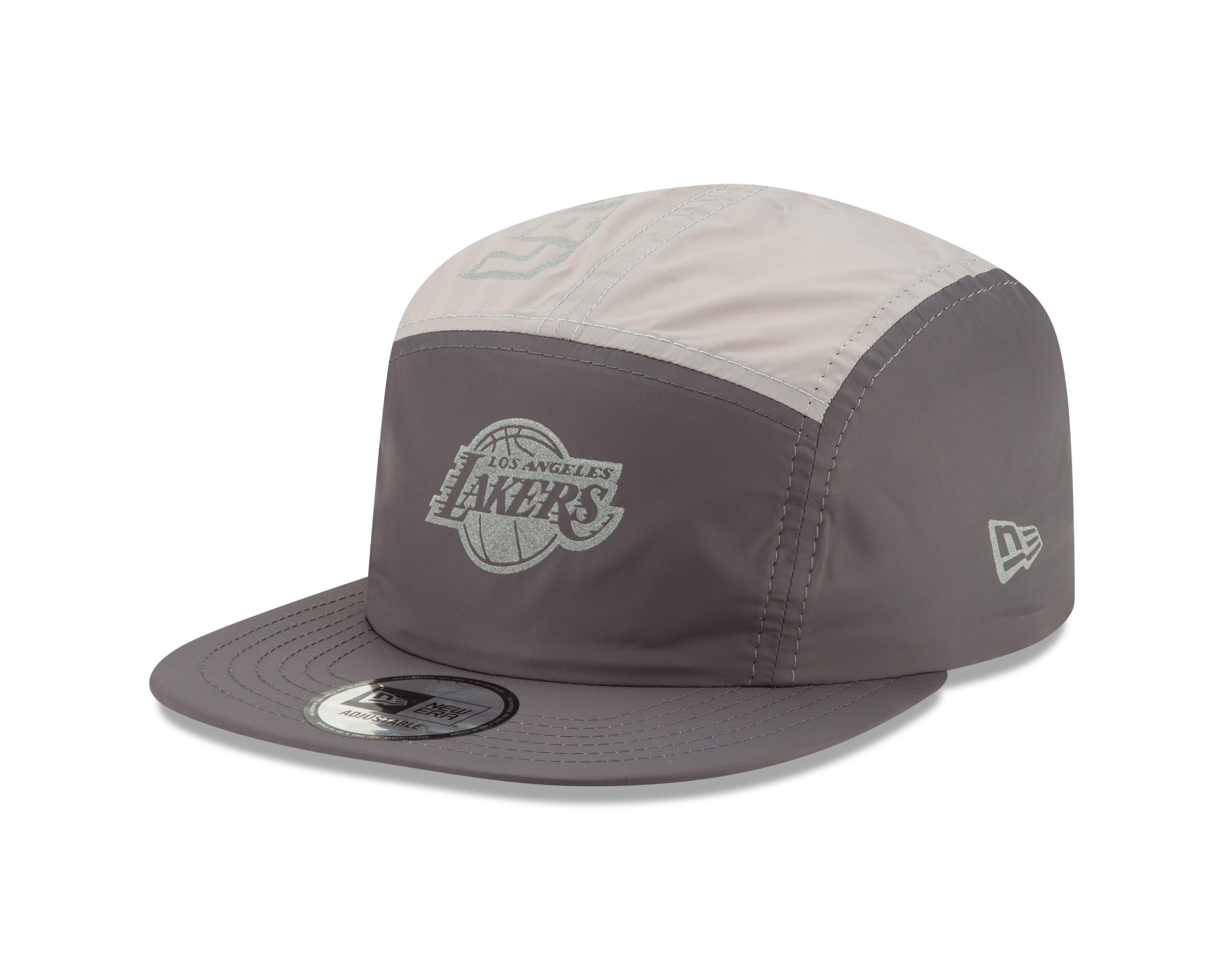 lakers 5 panel hat