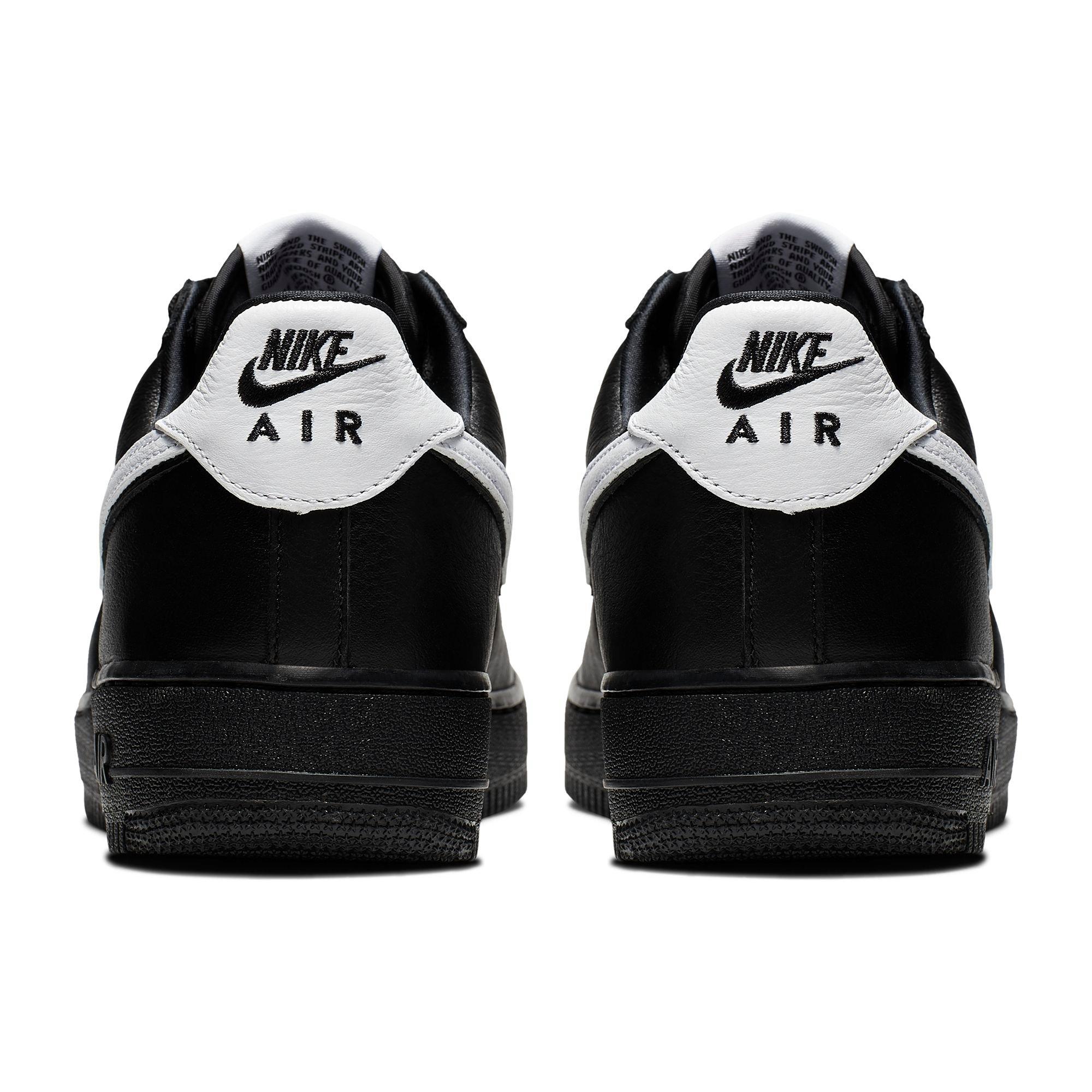 mens black and white air force 1