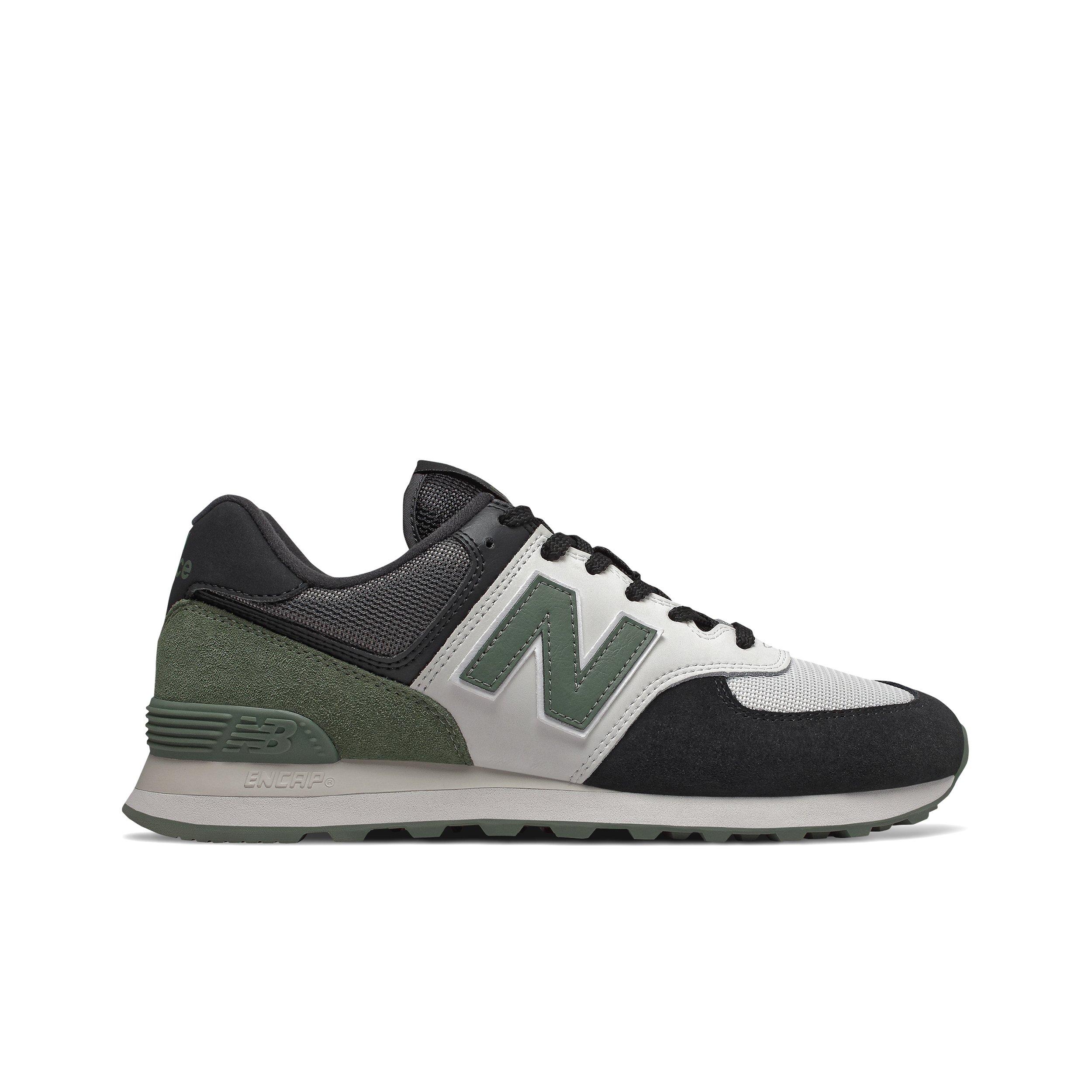 new balance 574 green black