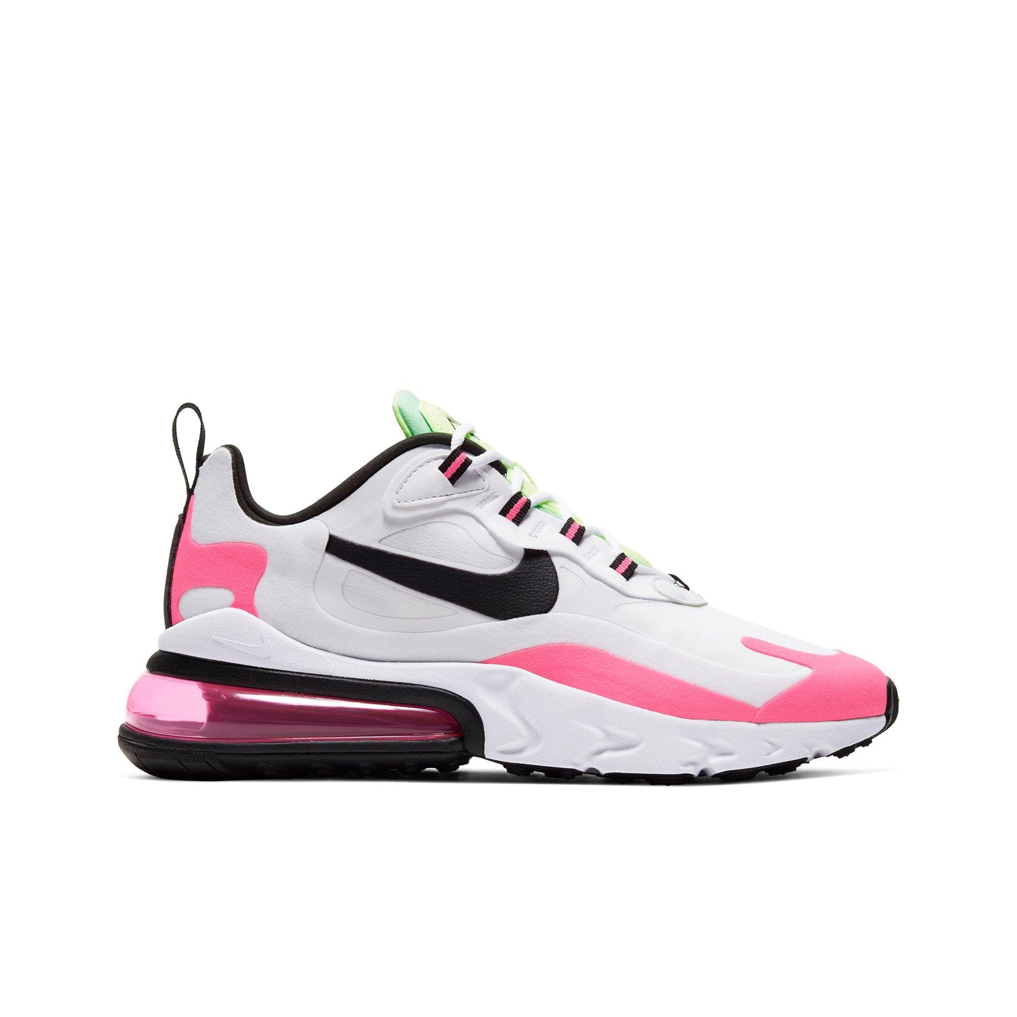 pink and white 270 nike