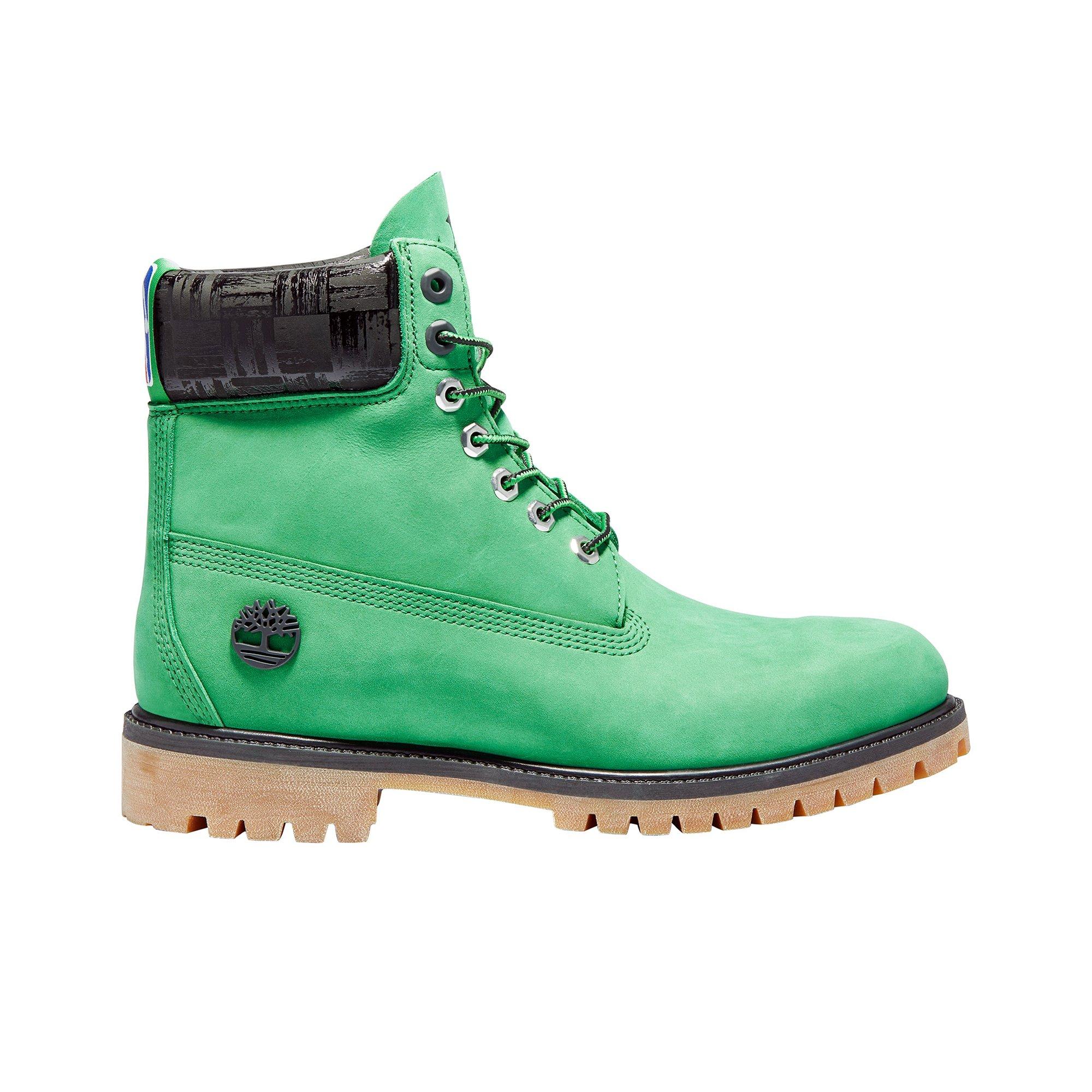 Ботинки зеленые Timberland зеленые