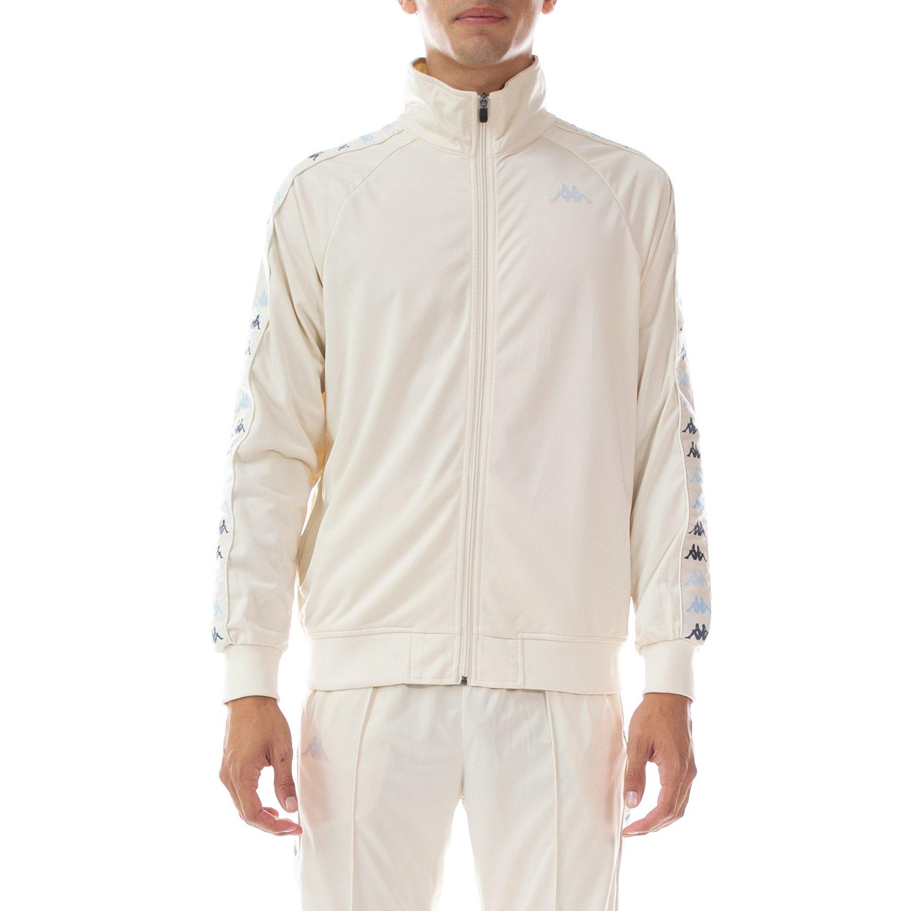cream kappa tracksuit