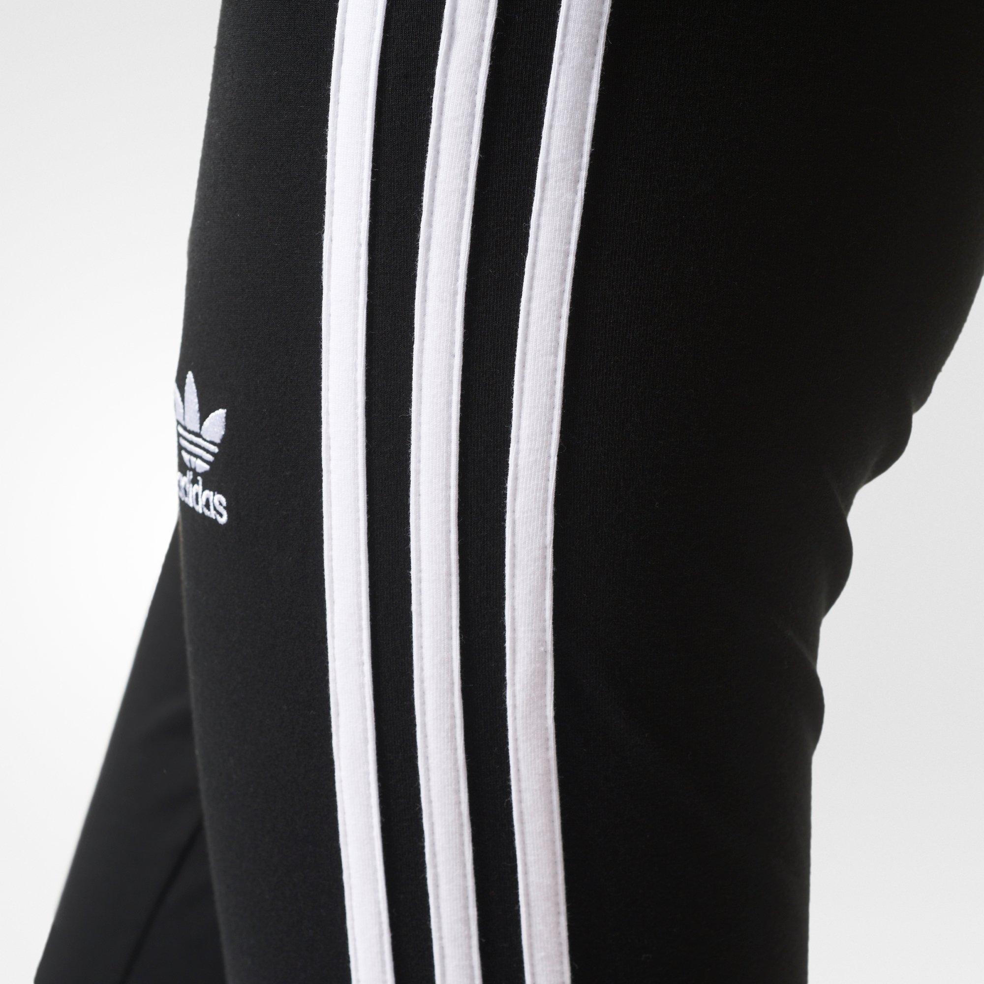 black adidas striped leggings