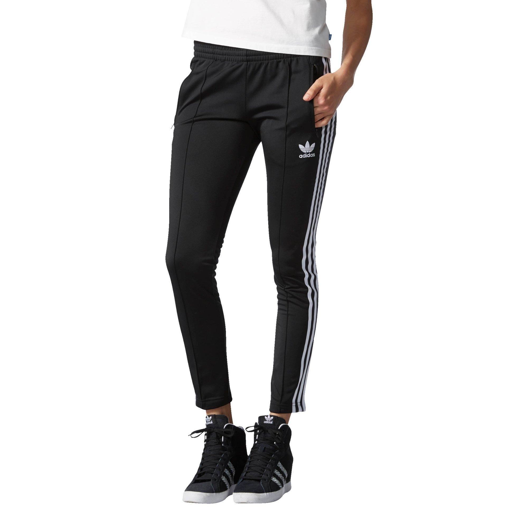 adidas slim supergirl track pants