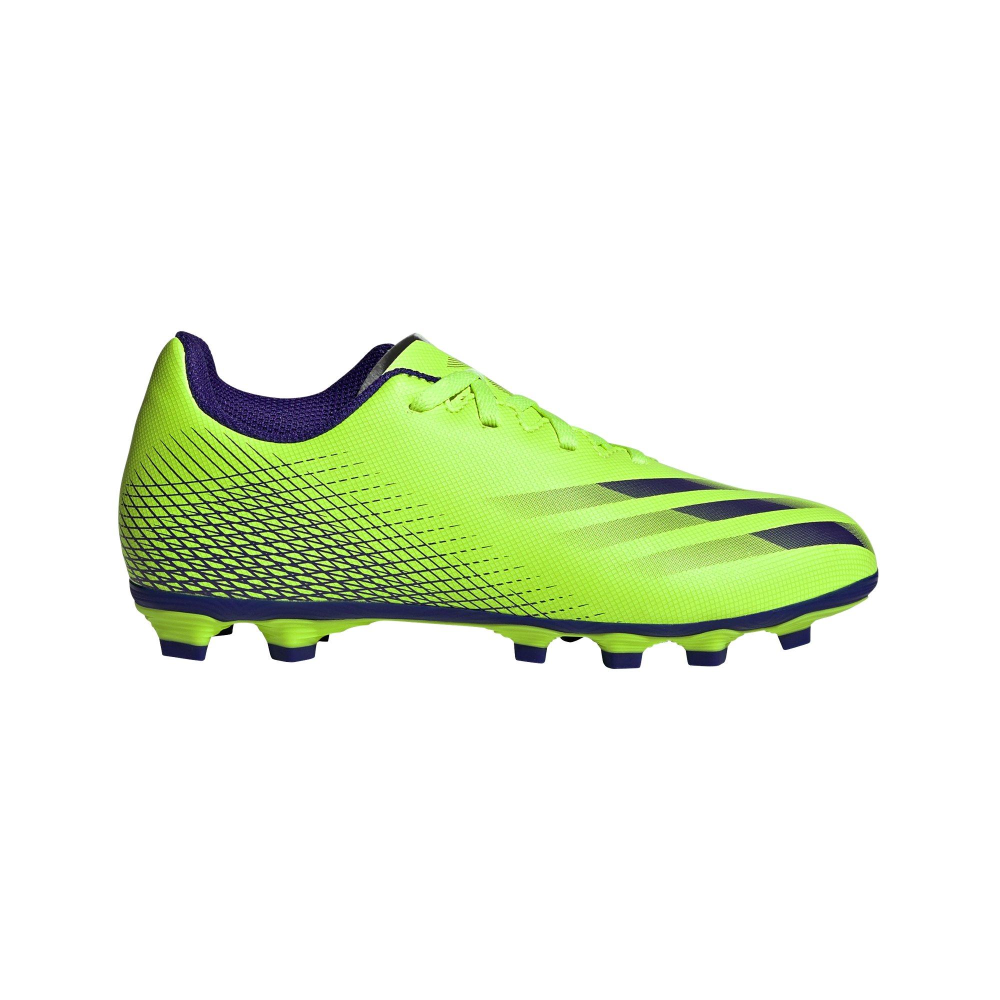 kids green football cleats