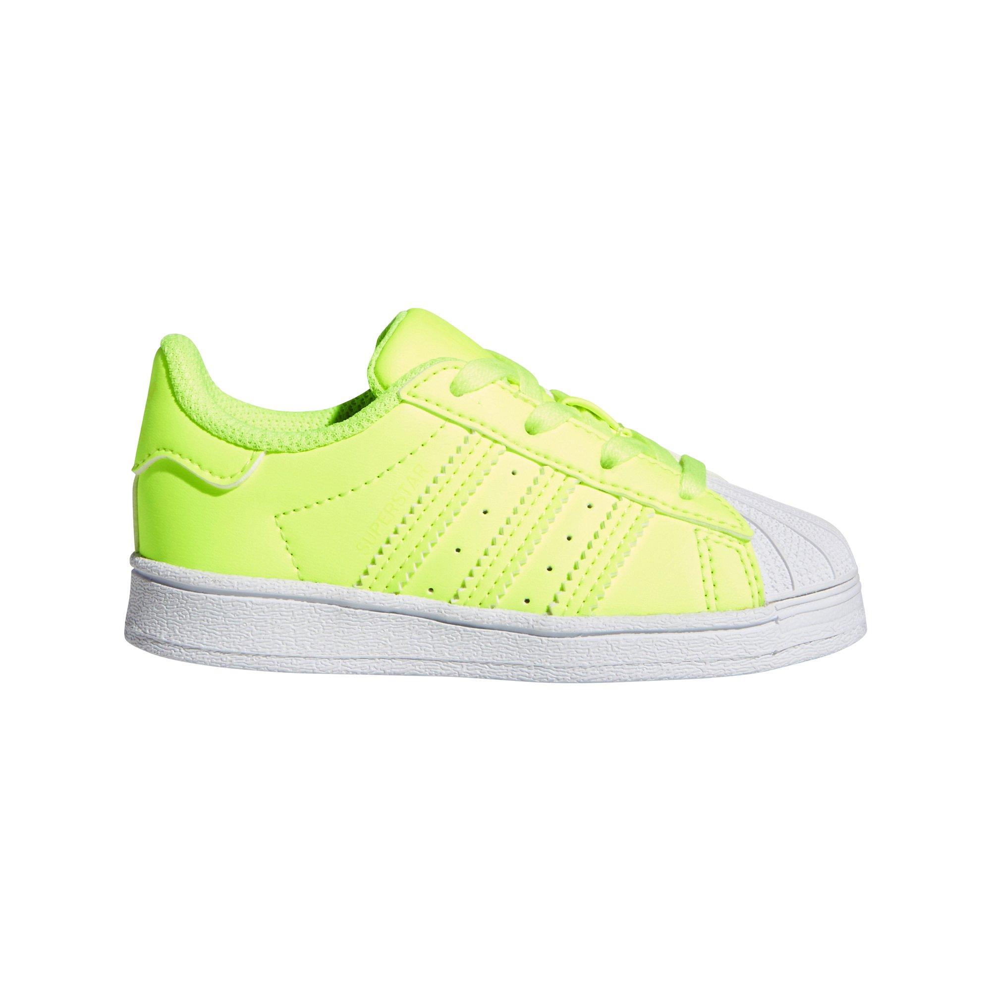 adidas superstar yellow white