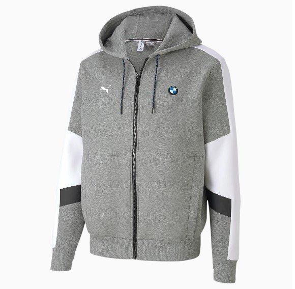 puma bmw ms hooded sweat jacket