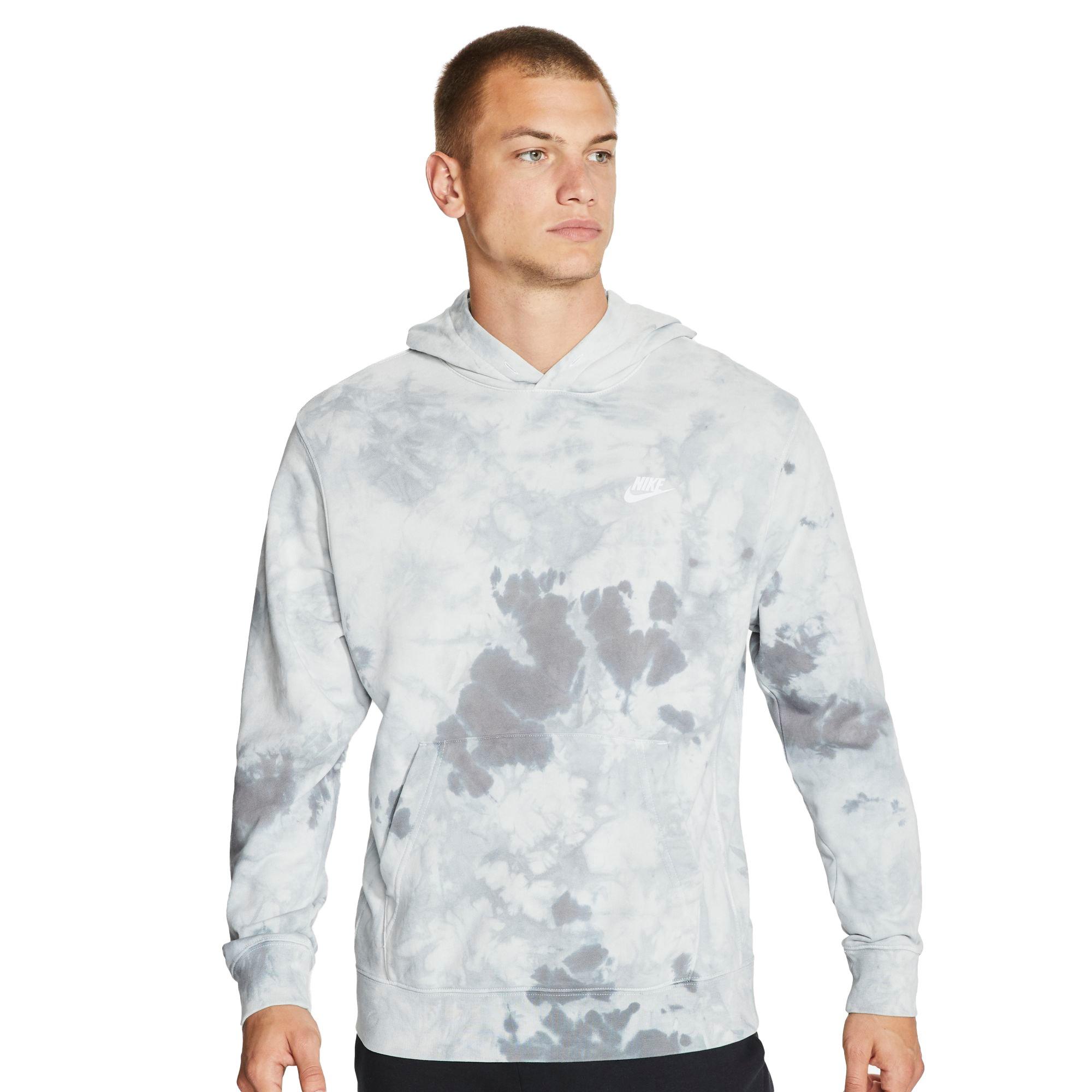 tie dye grey hoodie