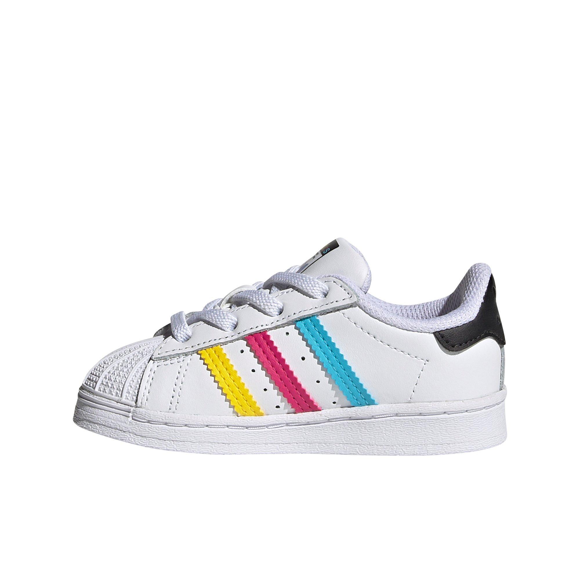 adidas superstar white green