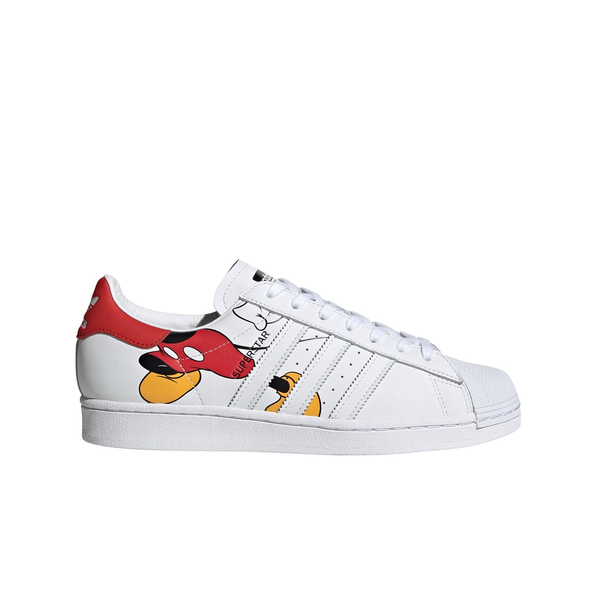 men's adidas x disney mickey mouse superstar casual shoes