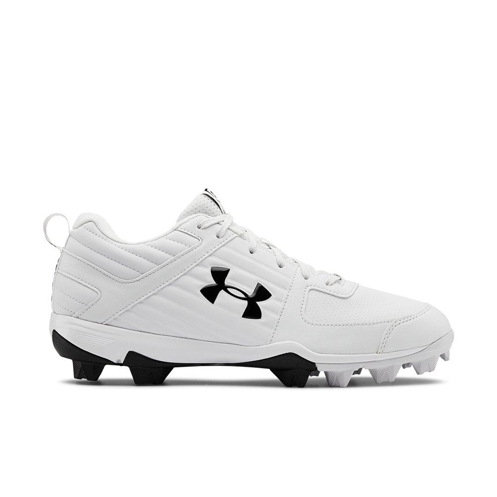 white baseball cleats