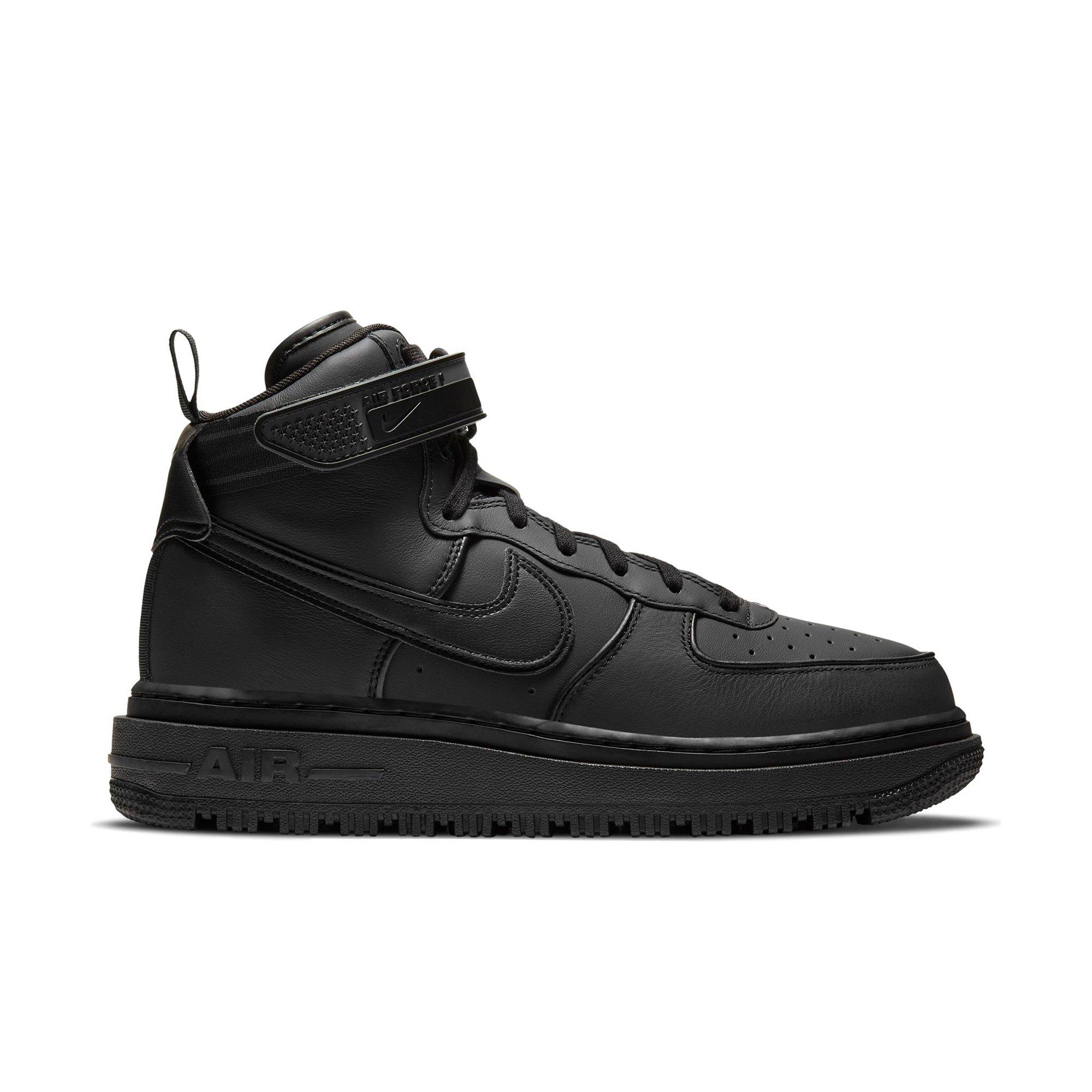 nike air force one boots black