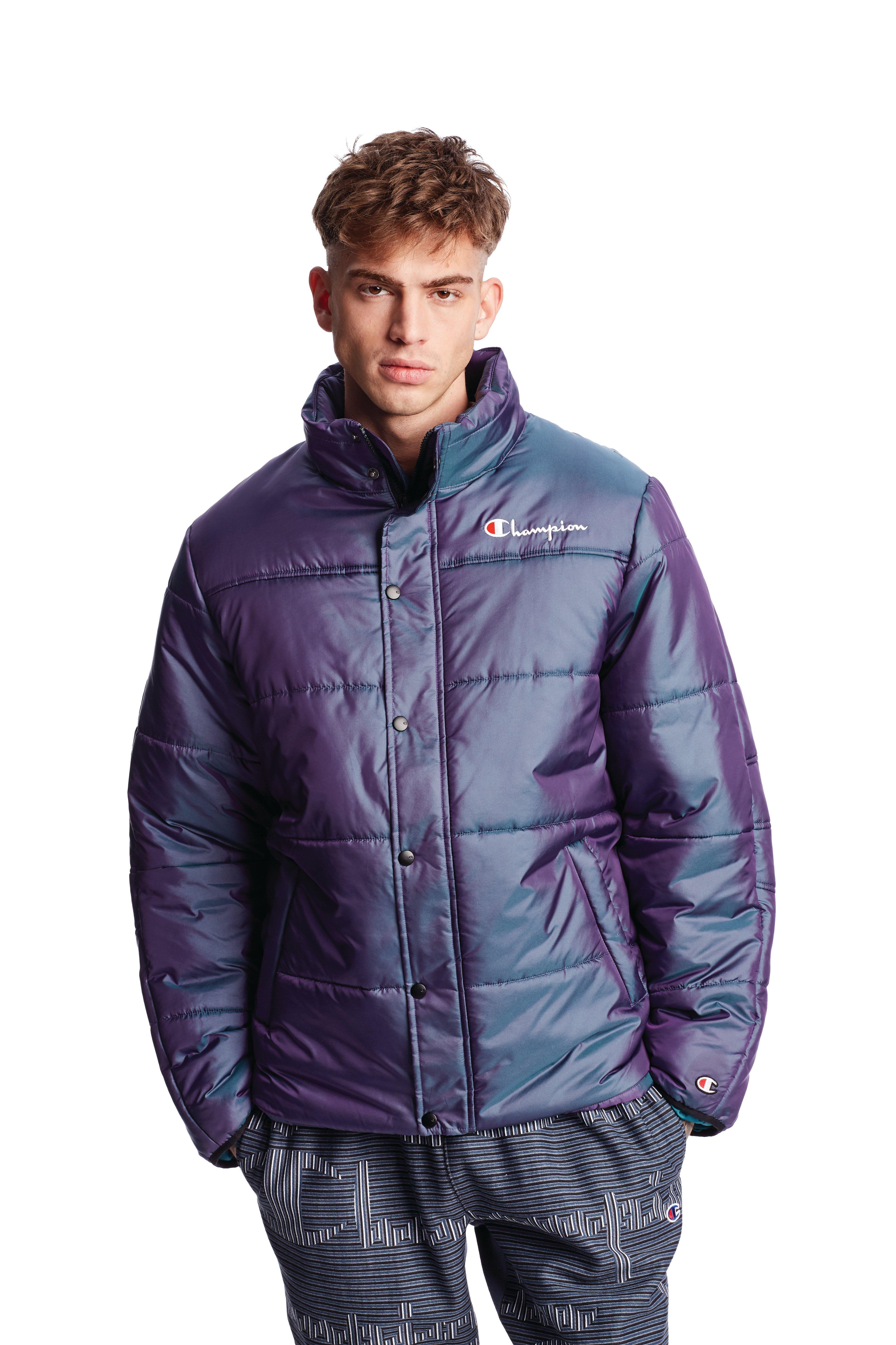 champion men's puffer jacket