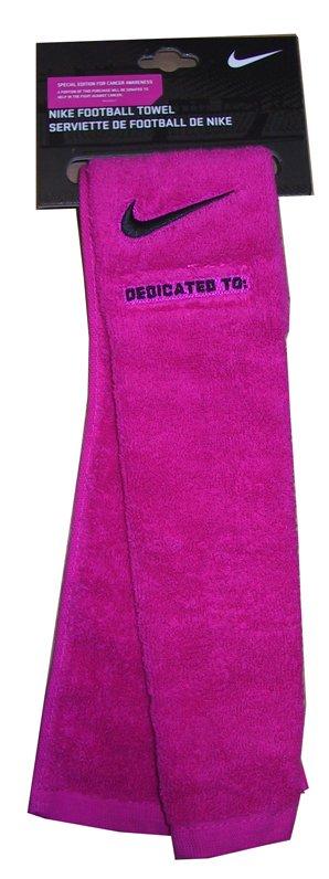 pink adidas football towel