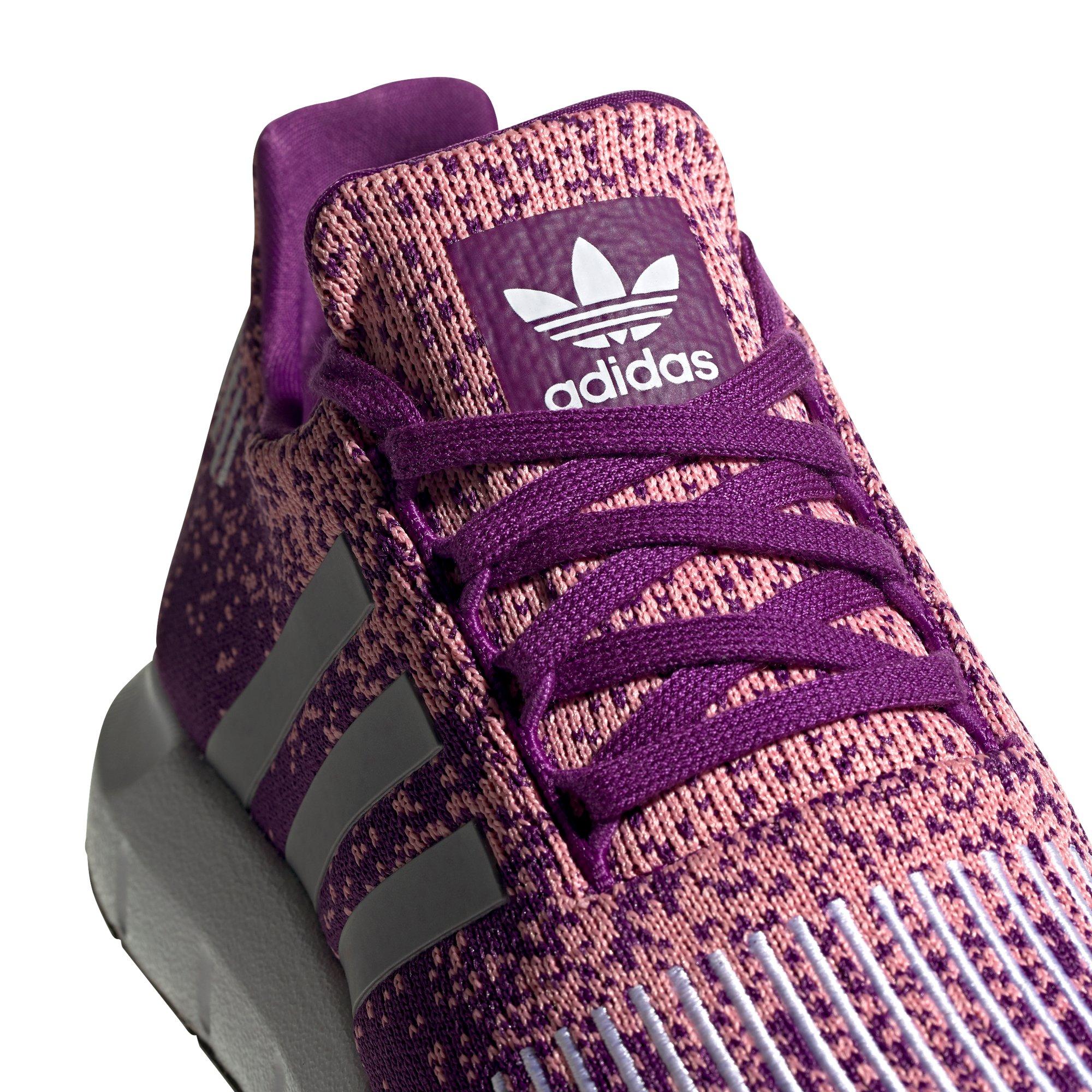 purple adidas swift run