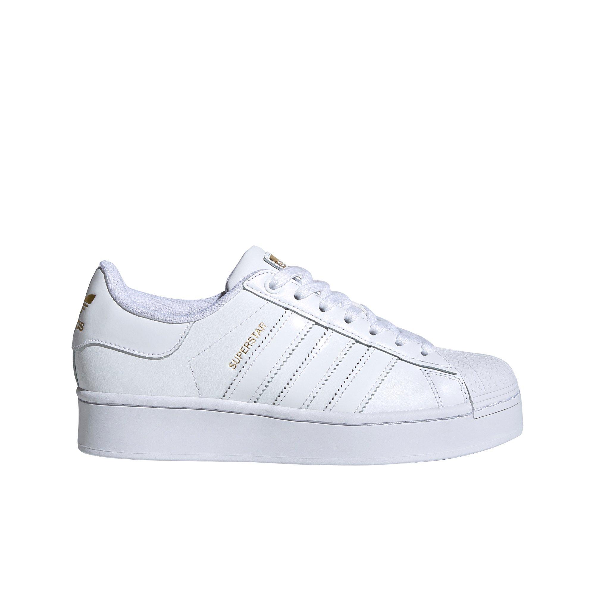 adidas superstar bold white