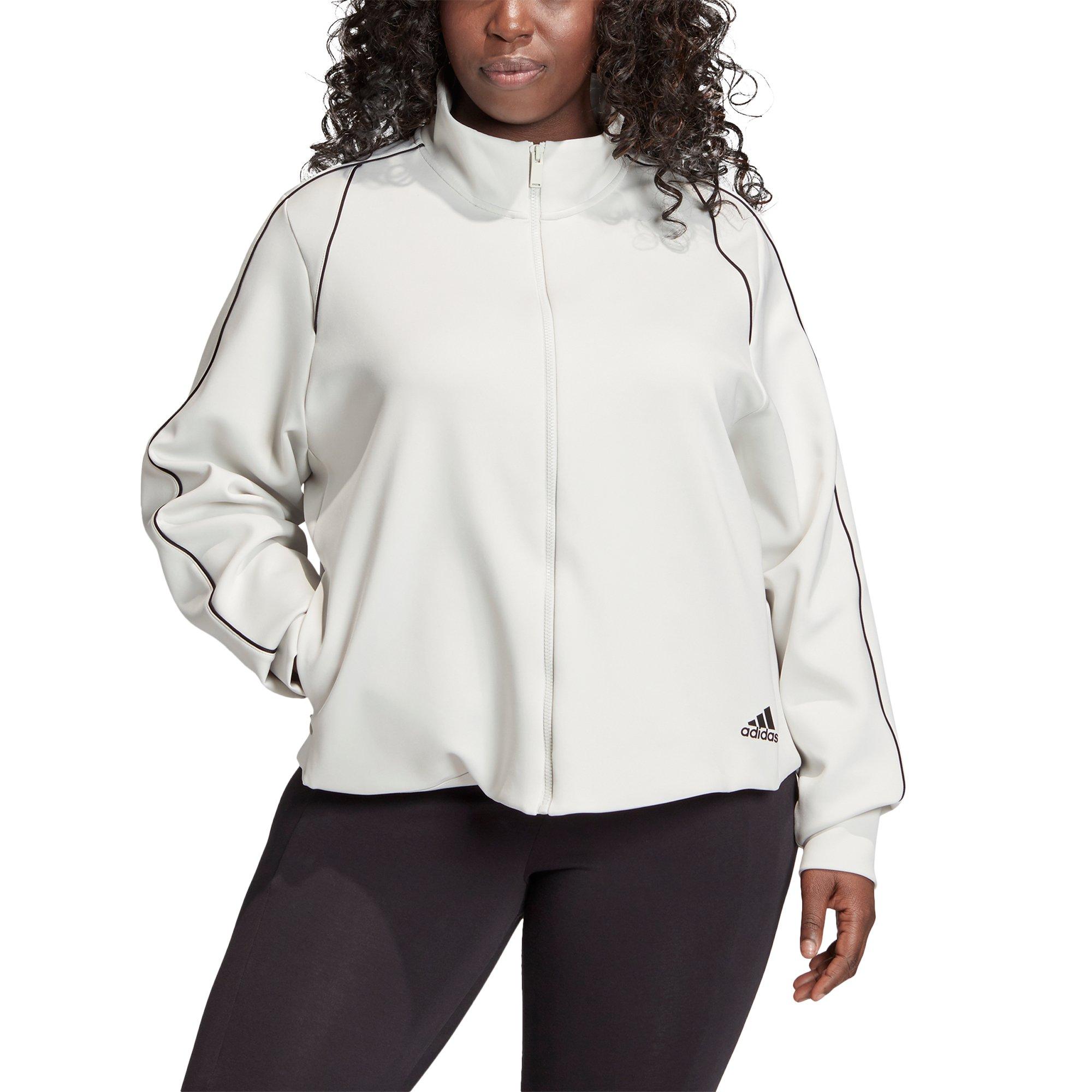 plus size adidas track jacket