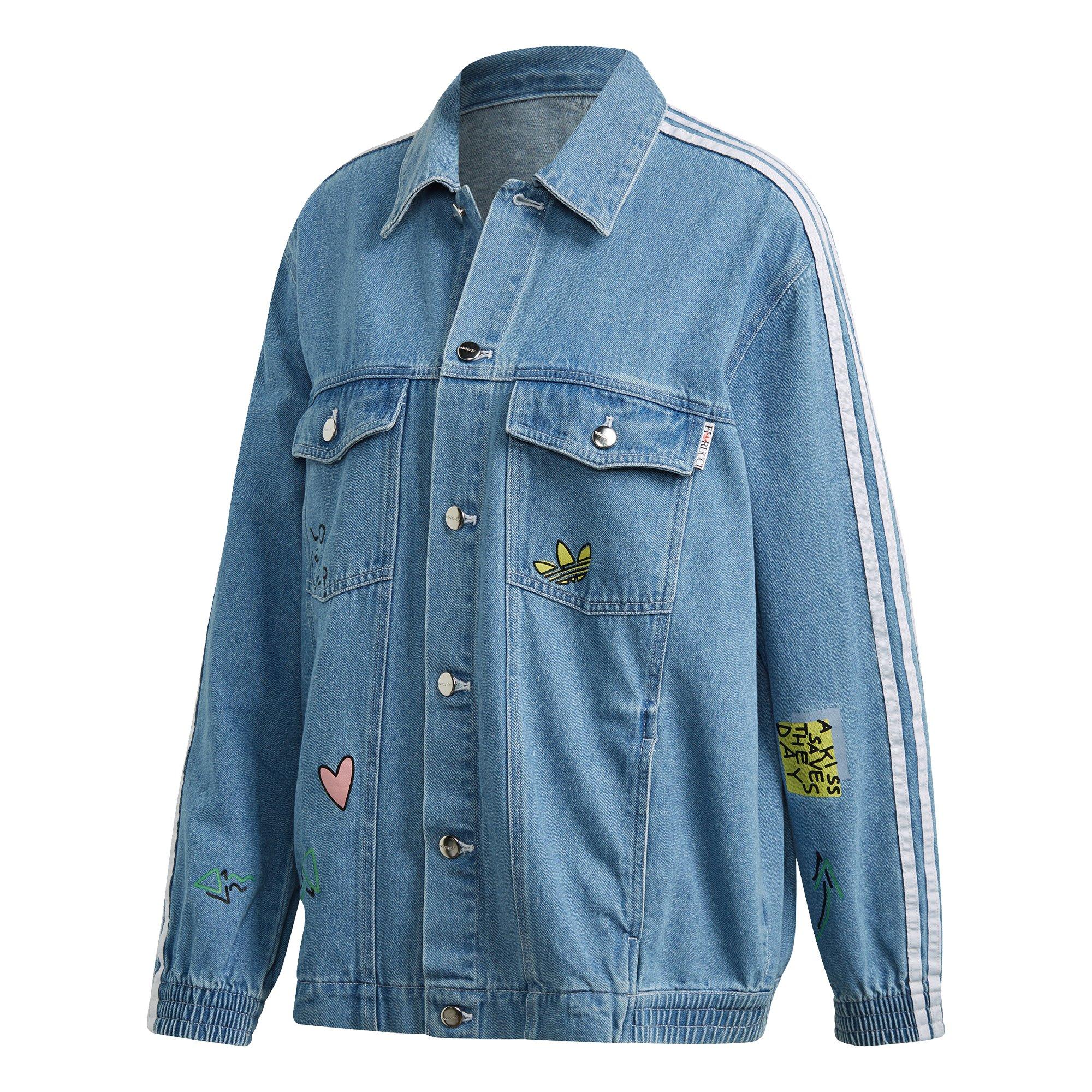 originals x daniëlle cathari cropped denim jacket