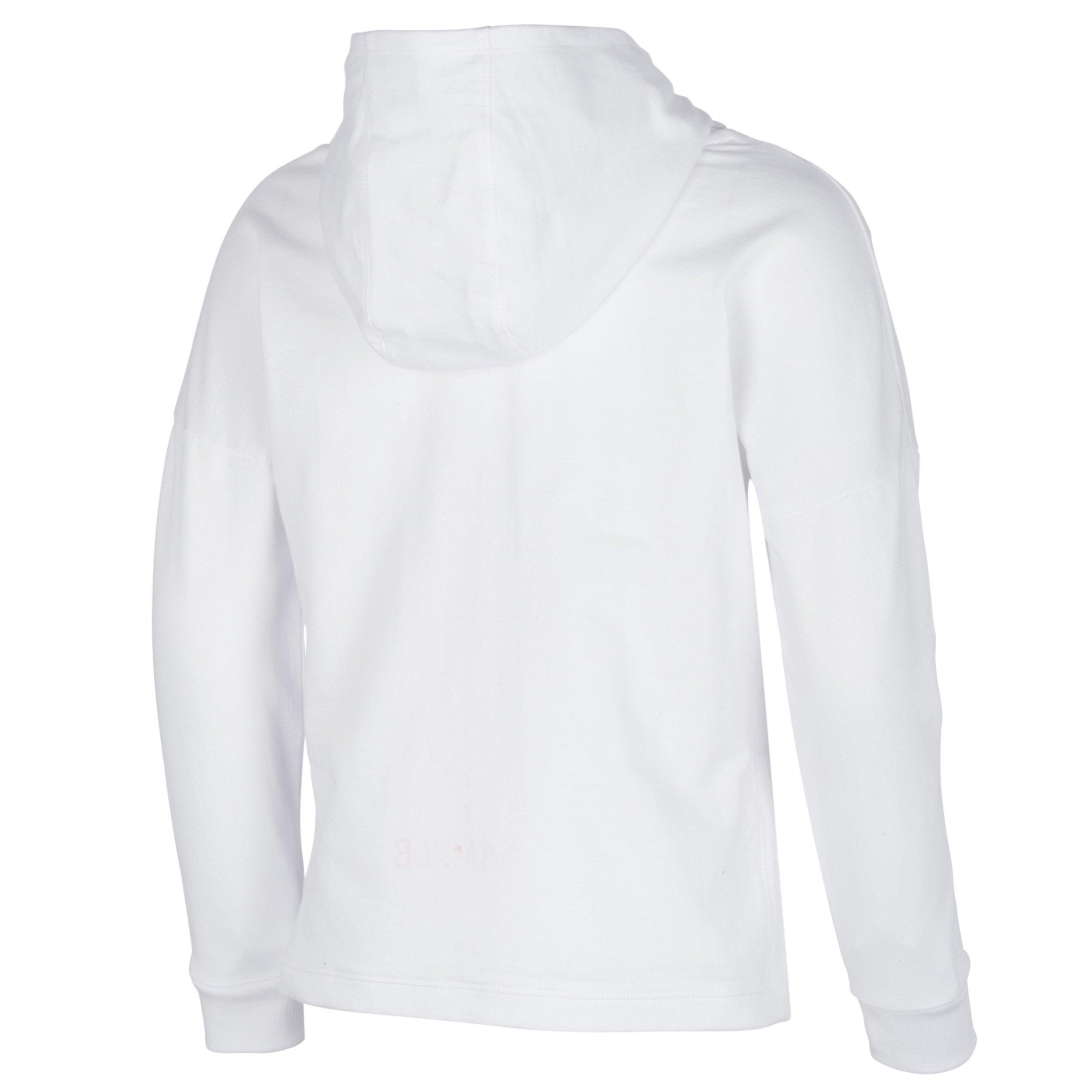 white adidas hoodie junior
