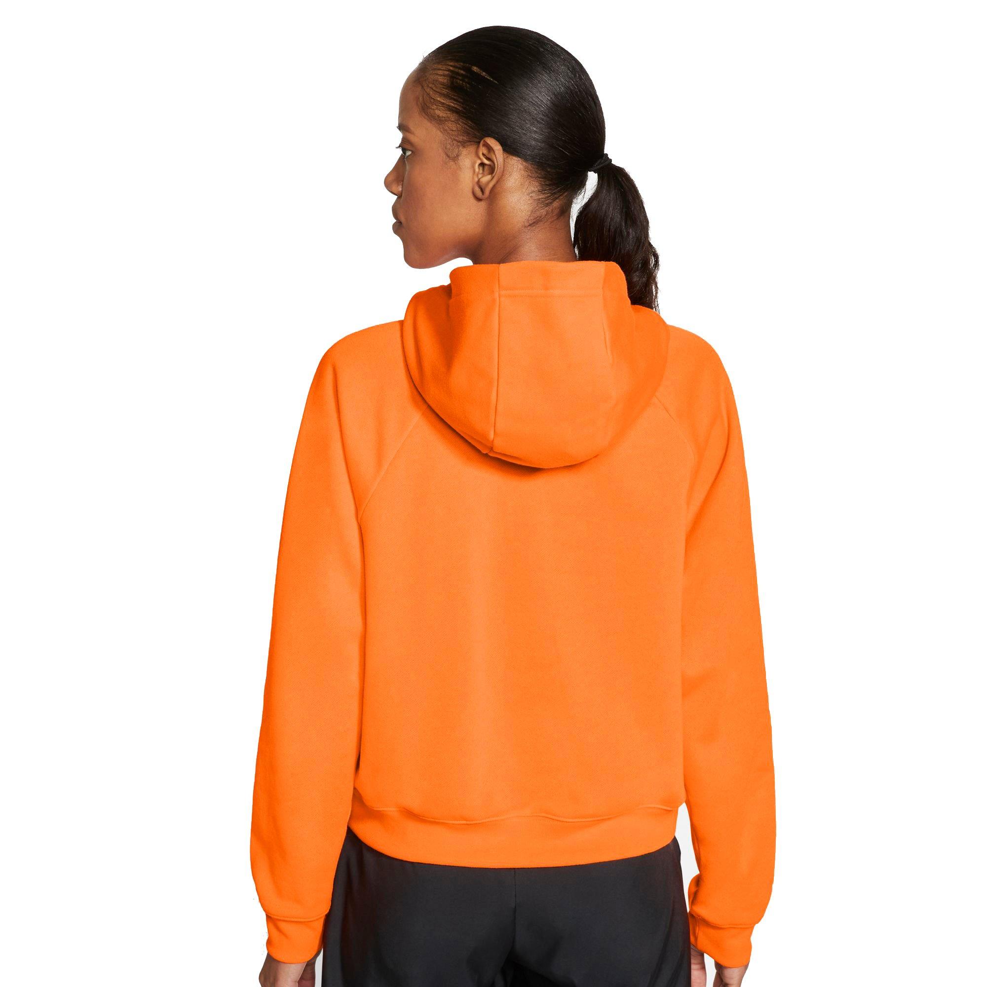 womens orange nike hoodie
